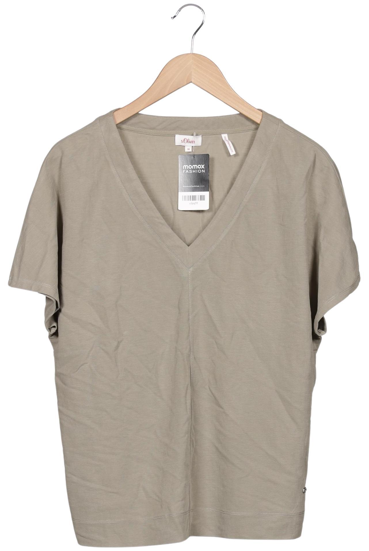 

s.Oliver Damen T-Shirt, grün, Gr. 38