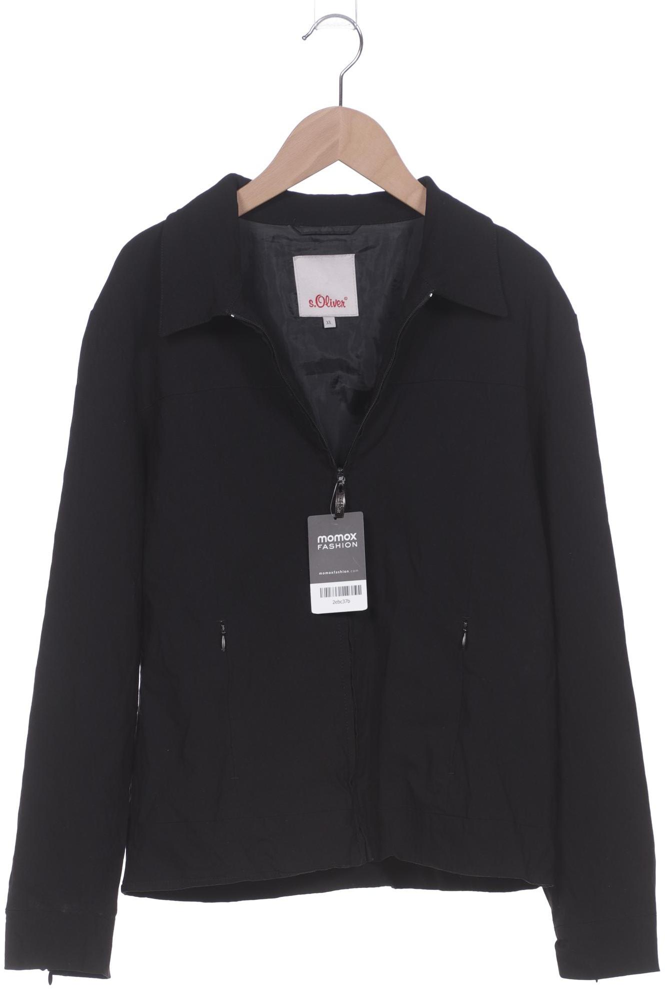 

s.Oliver Damen Jacke, schwarz, Gr. 44