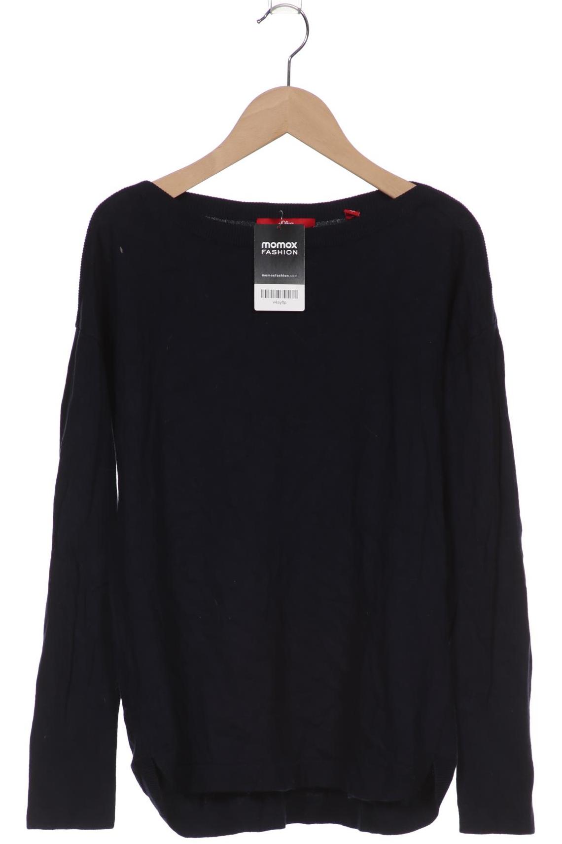 

s.Oliver Damen Pullover, marineblau
