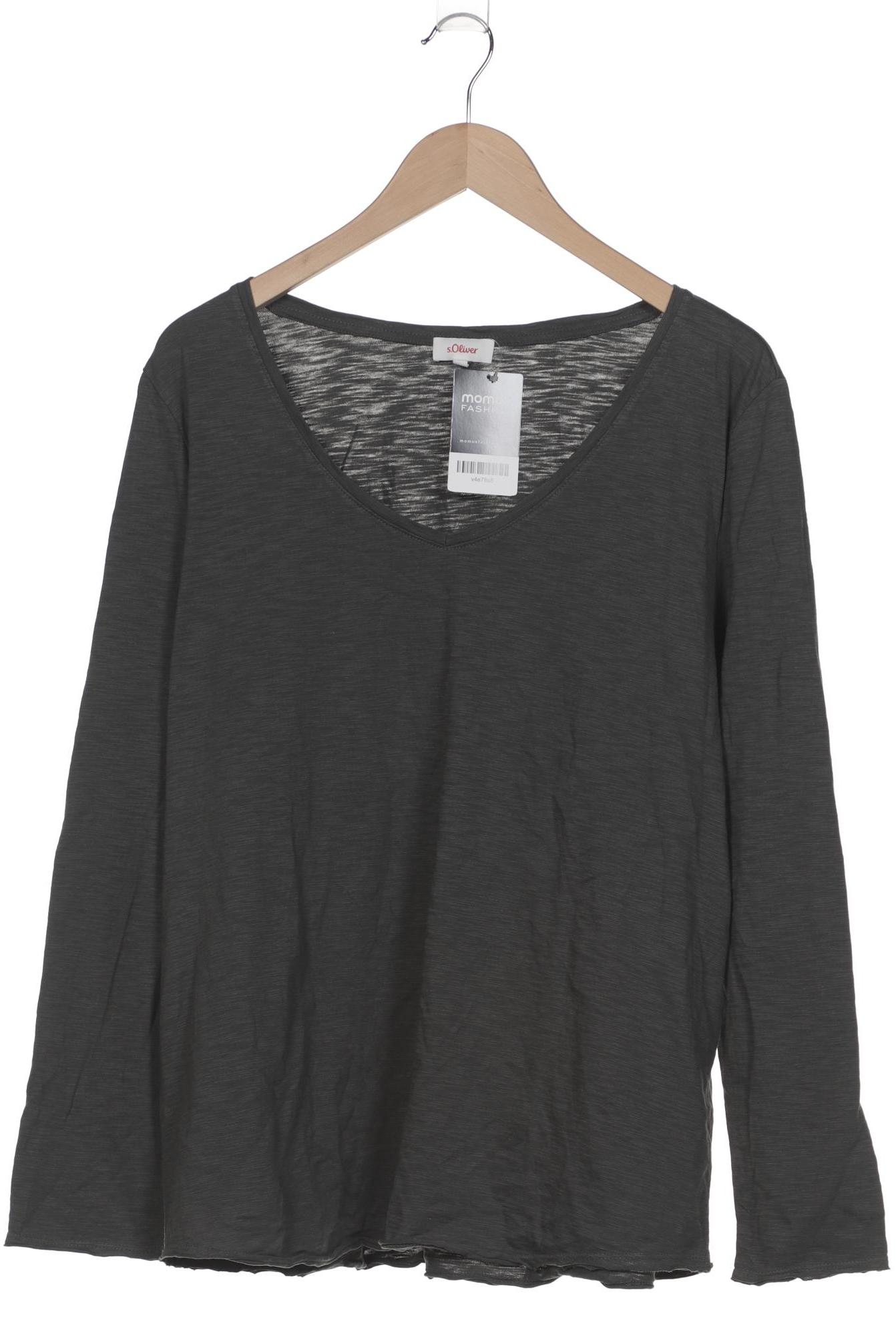 

s.Oliver Damen Langarmshirt, grün, Gr. 46