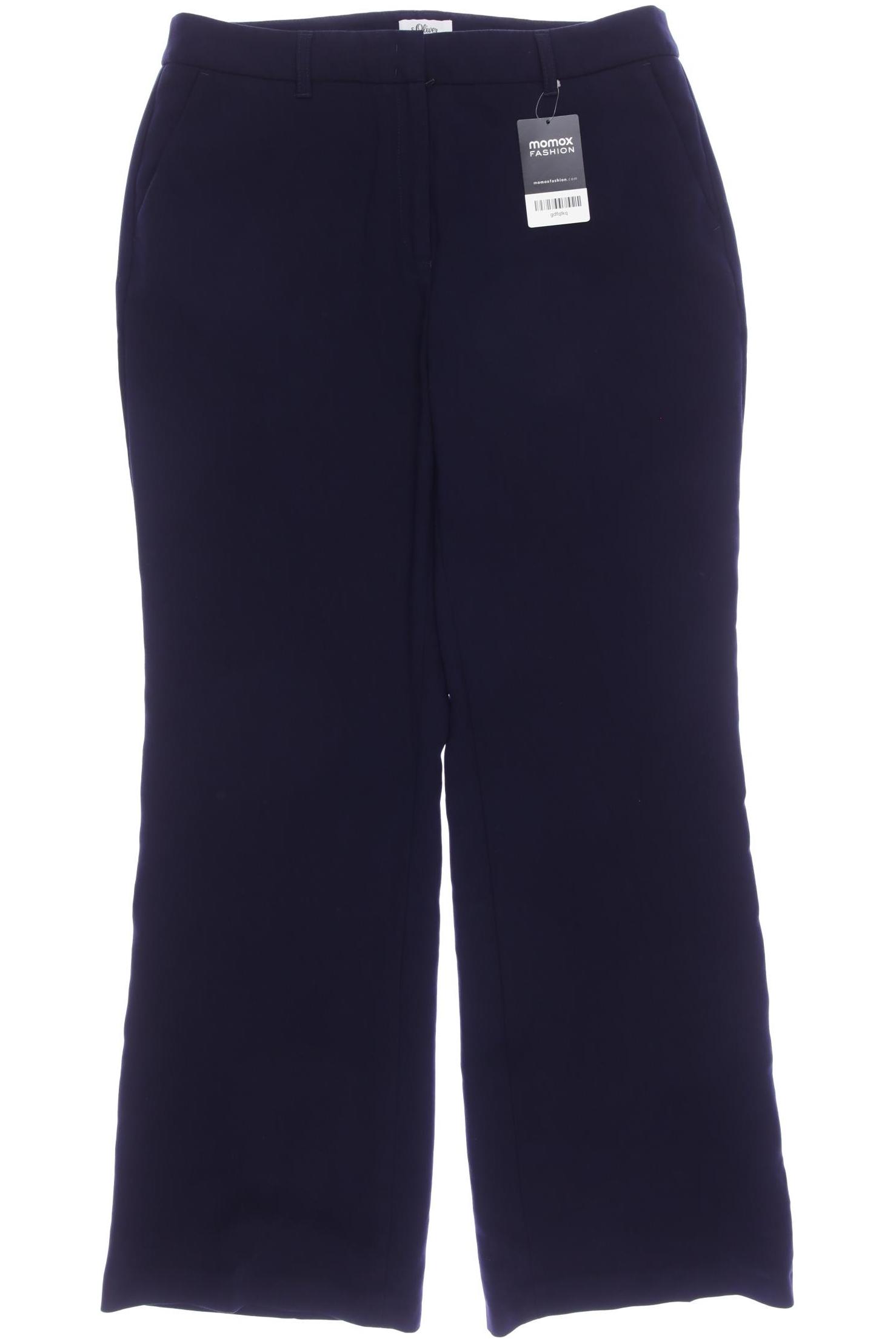 

s.Oliver Damen Stoffhose, marineblau, Gr. 40
