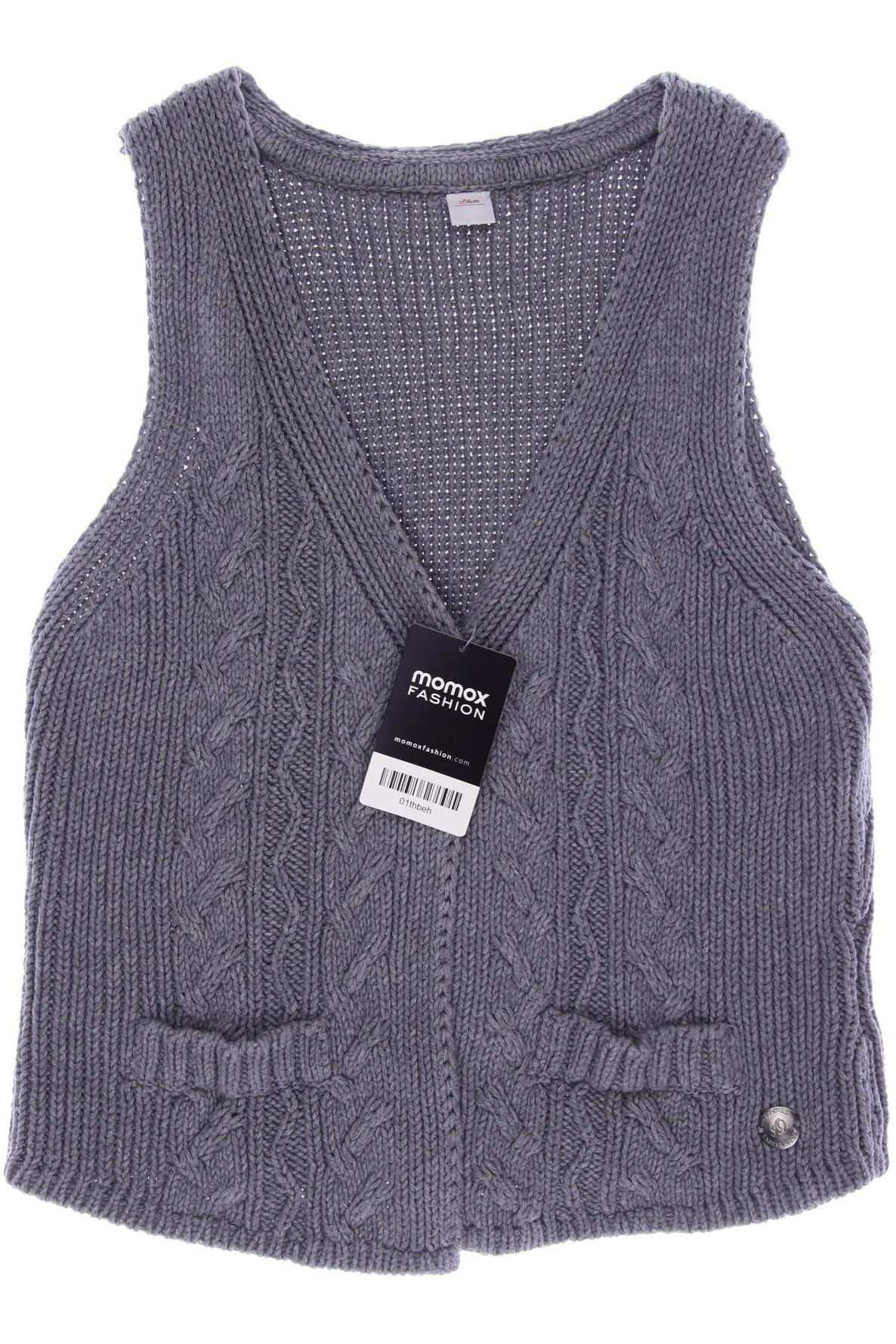 

s.Oliver Damen Weste, grau