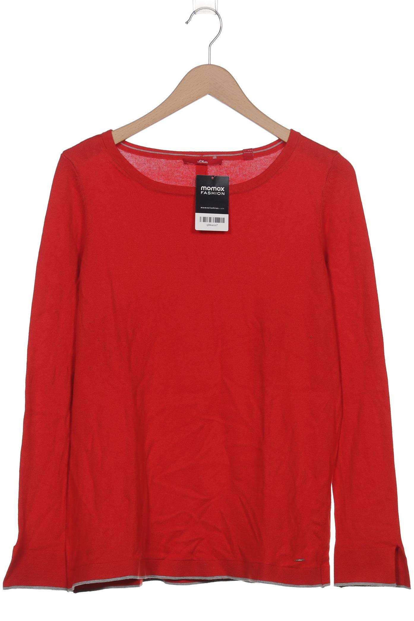 

s.Oliver Damen Pullover, rot, Gr. 42