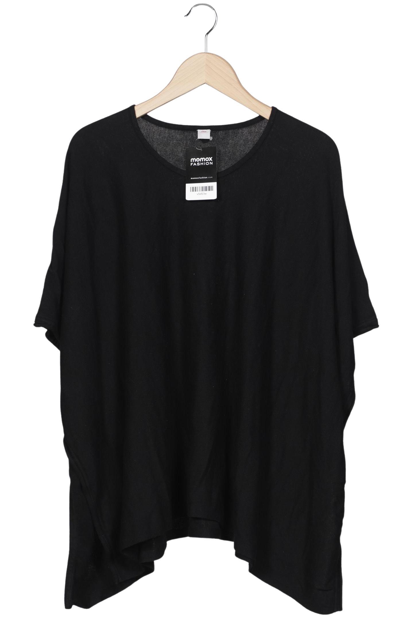 

s.Oliver Damen Pullover, schwarz, Gr. uni