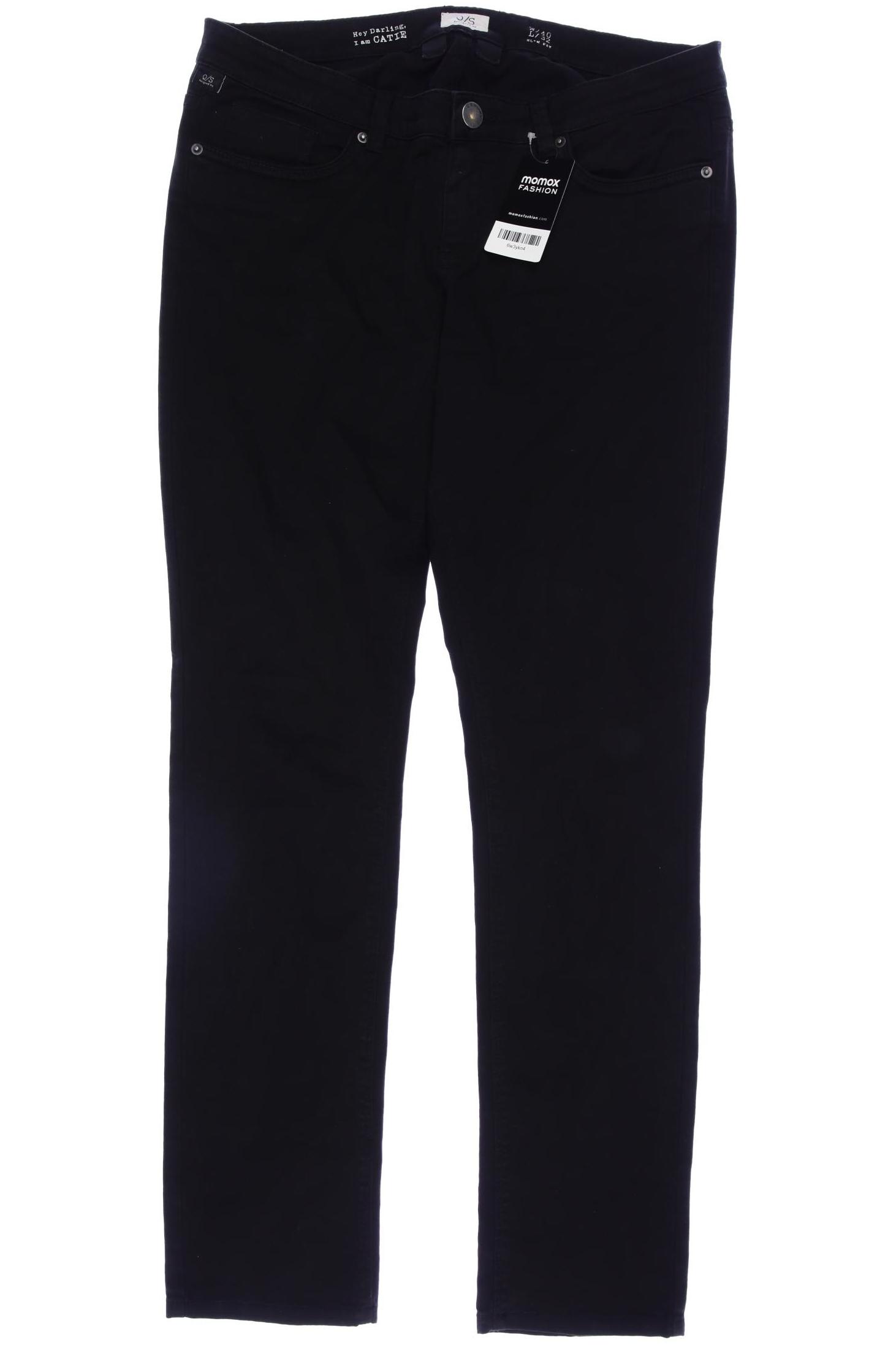

s.Oliver Damen Jeans, schwarz, Gr. 40