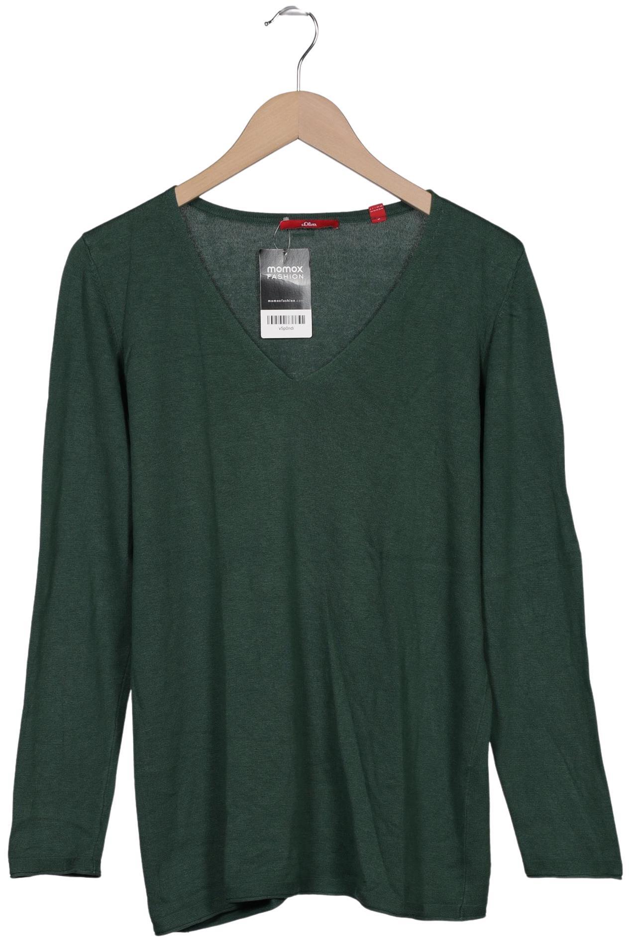 

s.Oliver Damen Pullover, grün, Gr. 44