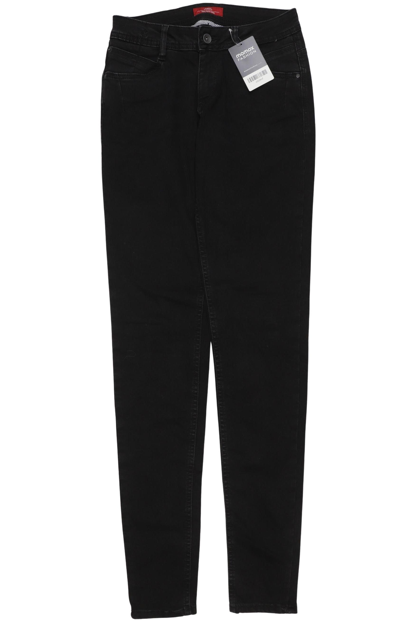 

s.Oliver Damen Jeans, schwarz, Gr. 36