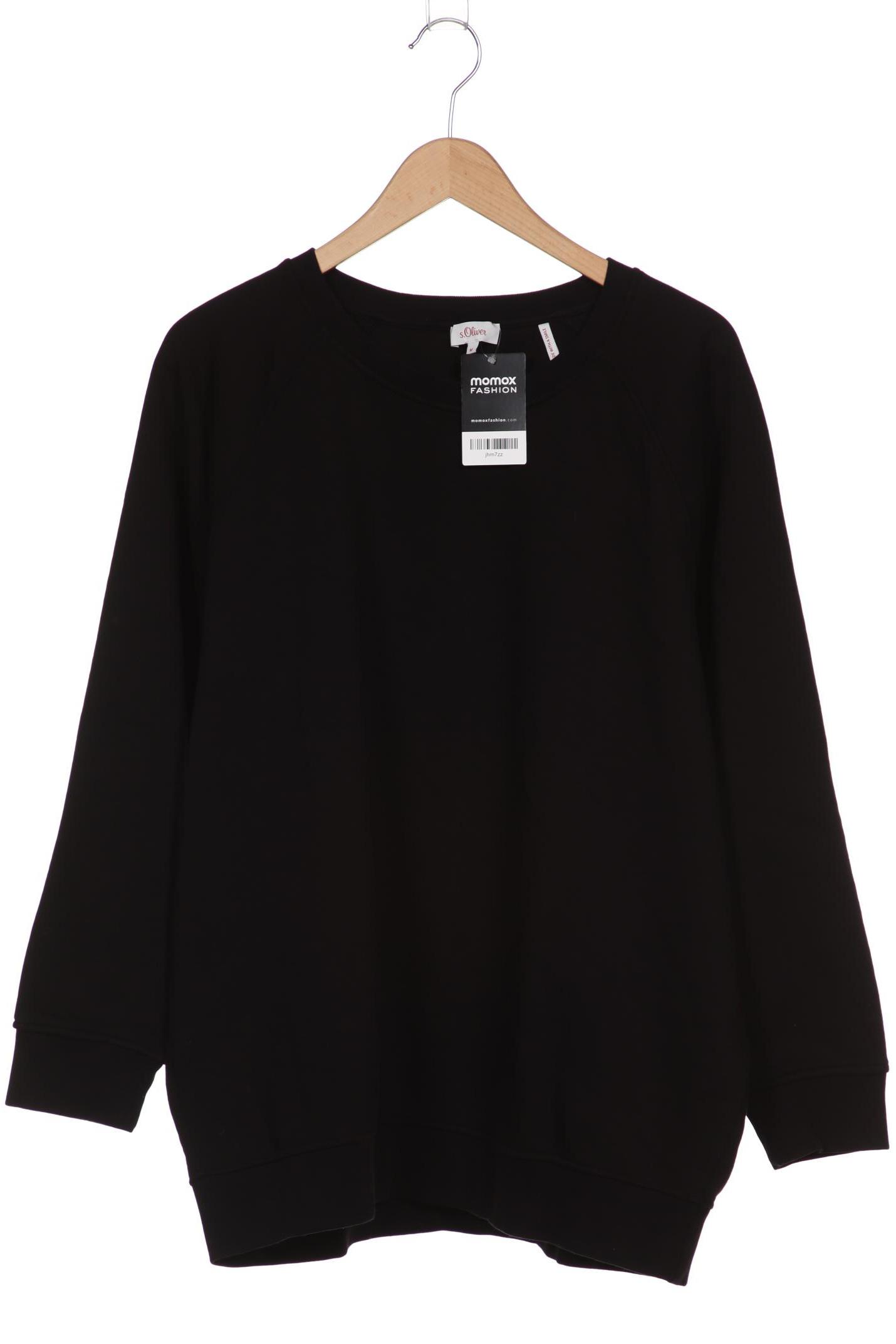 

s.Oliver Damen Sweatshirt, schwarz, Gr. 38