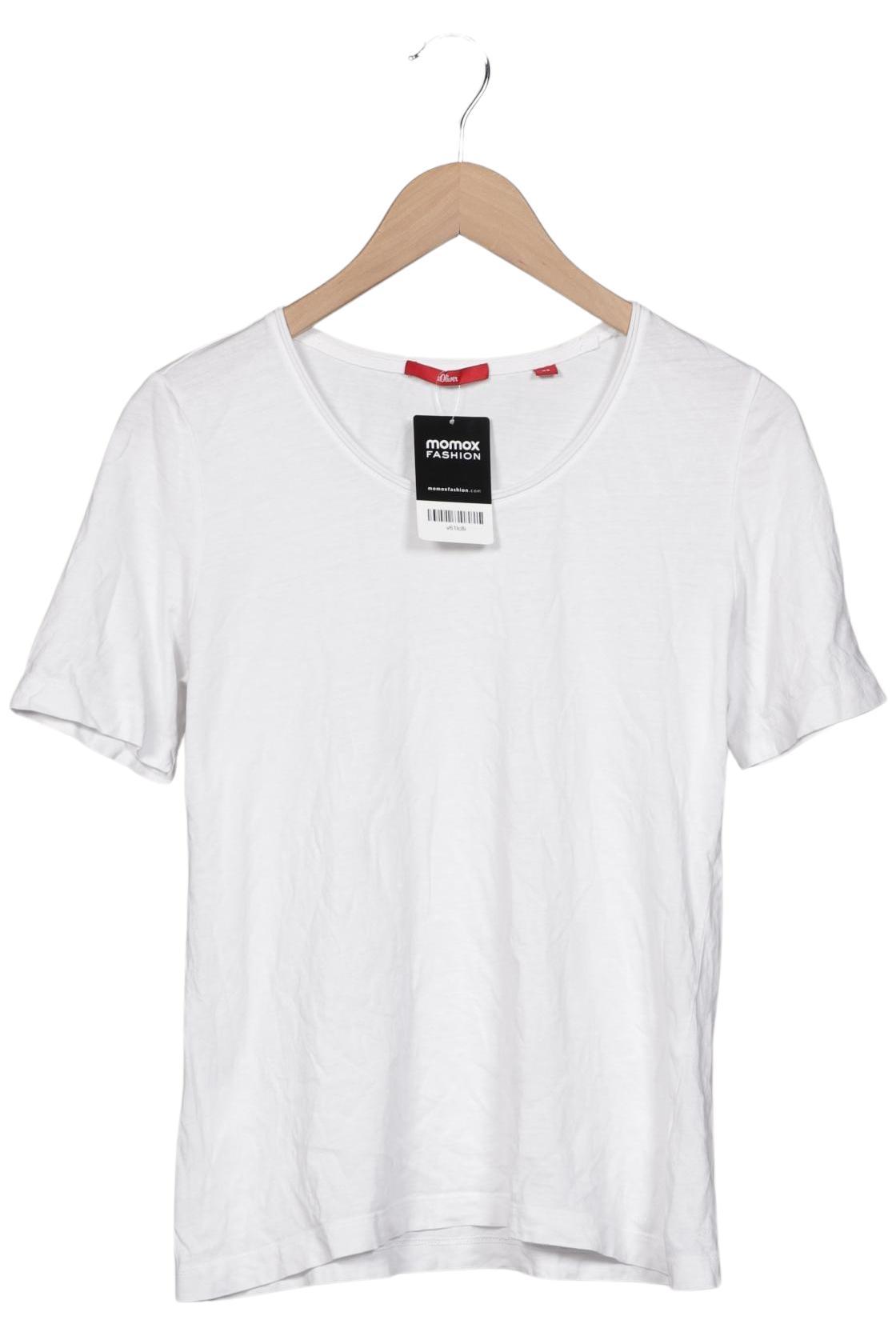 

s.Oliver Damen T-Shirt, weiß, Gr. 42