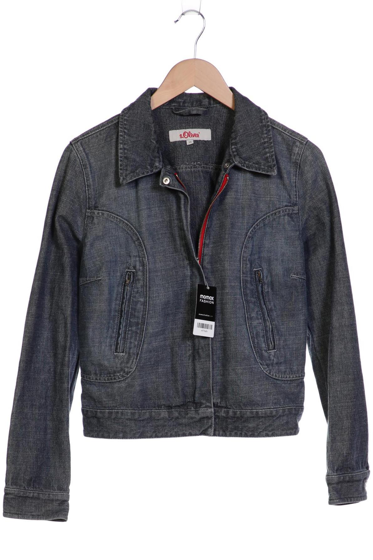 

s.Oliver Damen Jacke, blau, Gr. 38