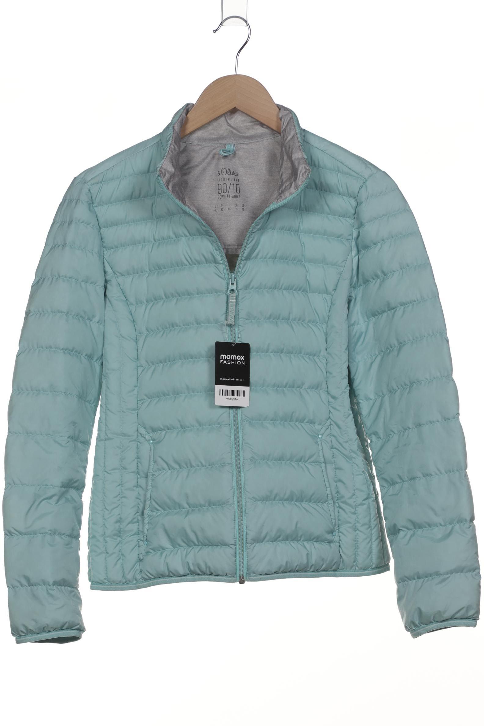 

s.Oliver Damen Jacke, türkis, Gr. 40
