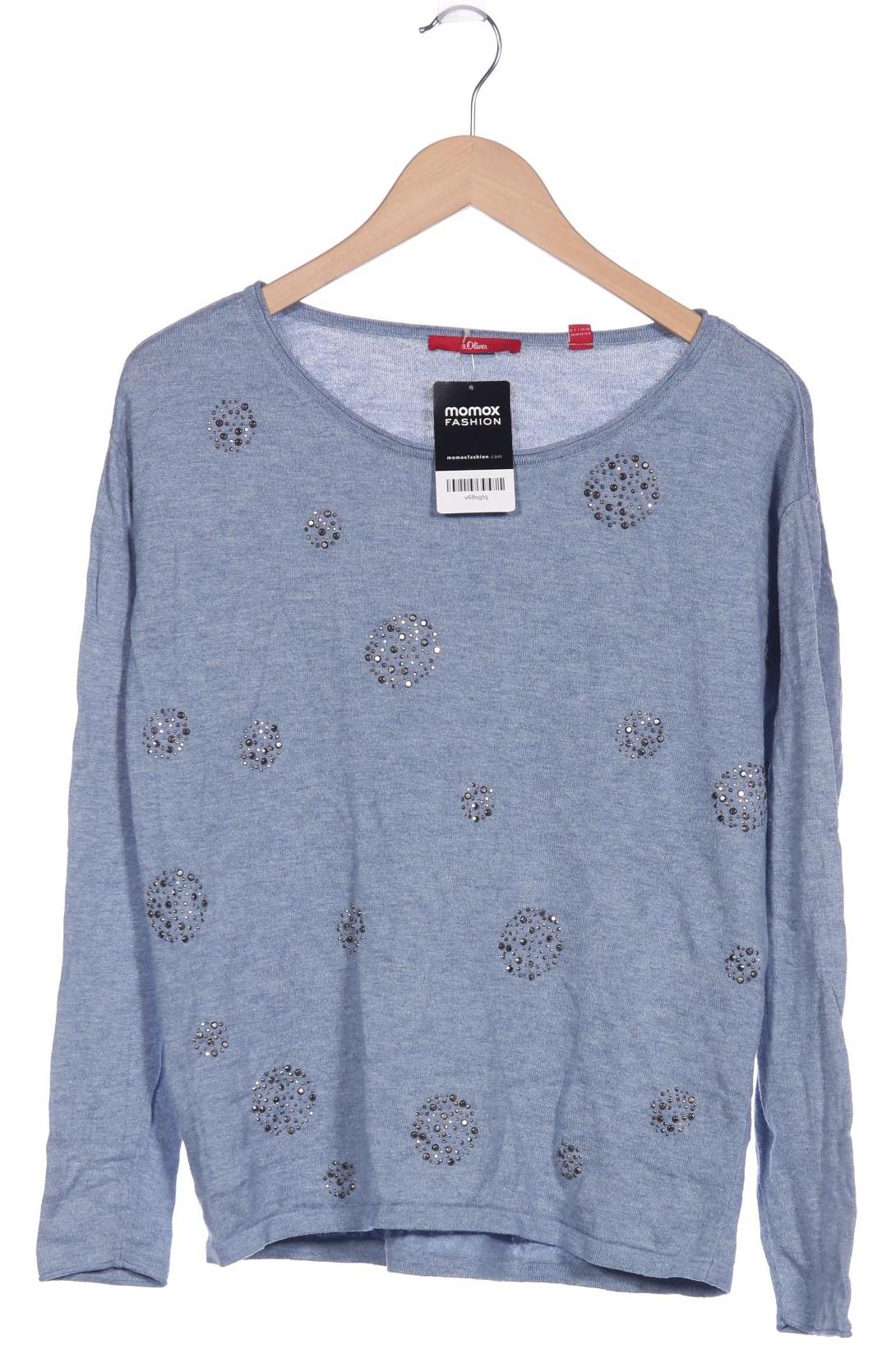 

s.Oliver Damen Pullover, hellblau, Gr. 38