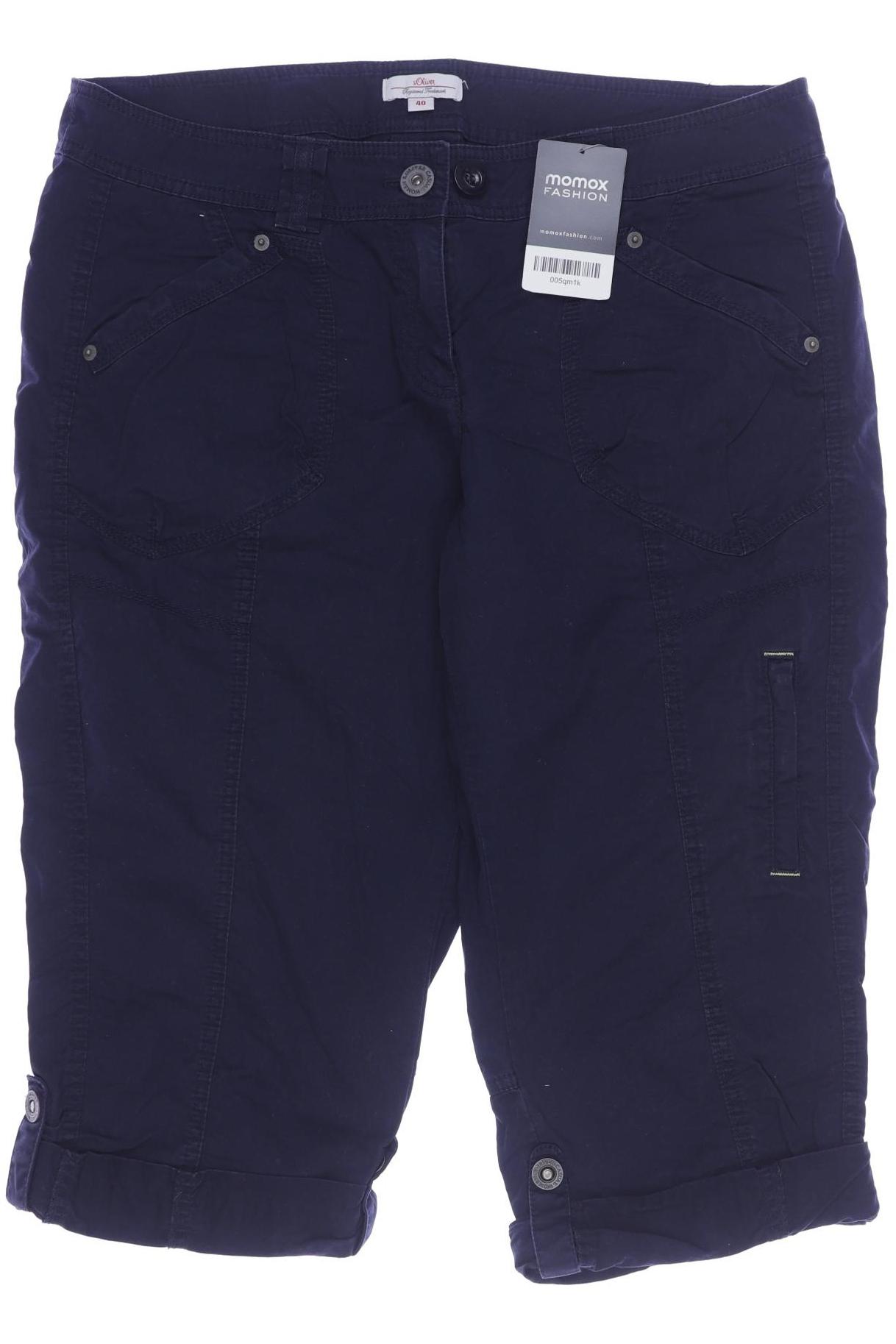 

s.Oliver Damen Shorts, marineblau, Gr. 40