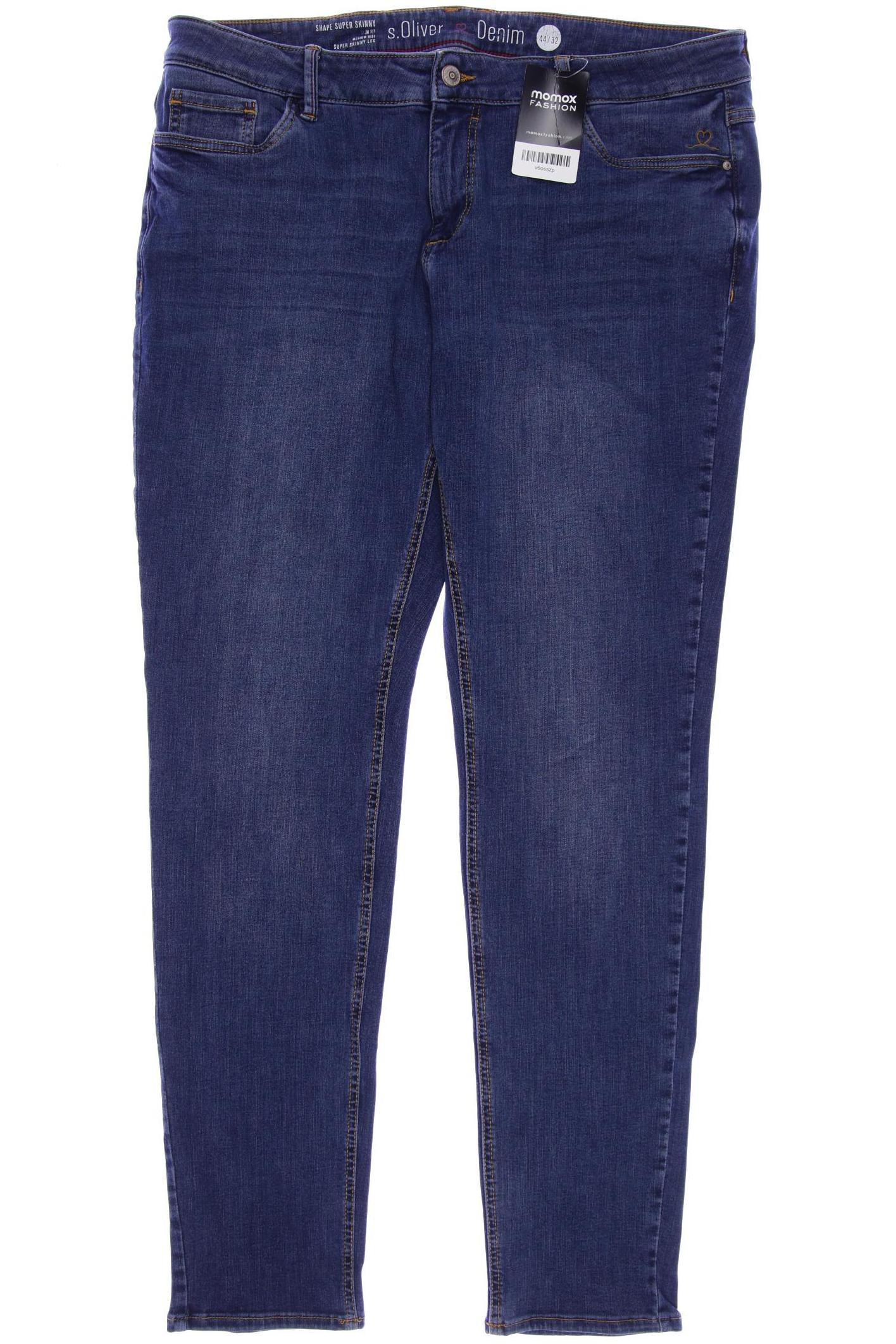 

s.Oliver Damen Jeans, blau