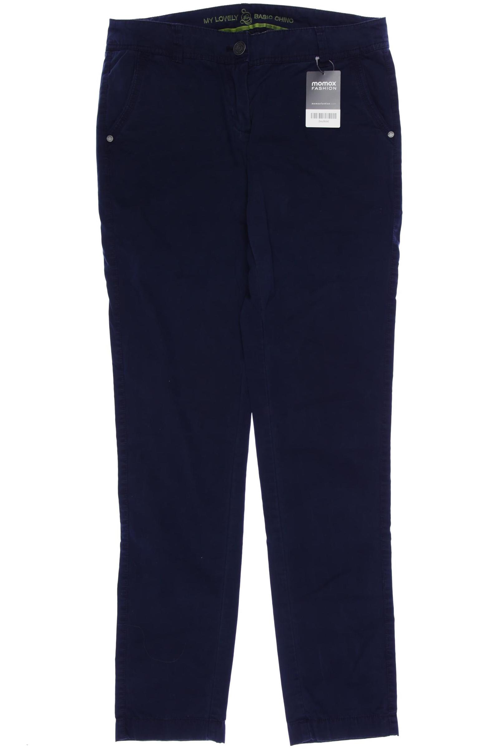 

s.Oliver Damen Stoffhose, marineblau, Gr. 36