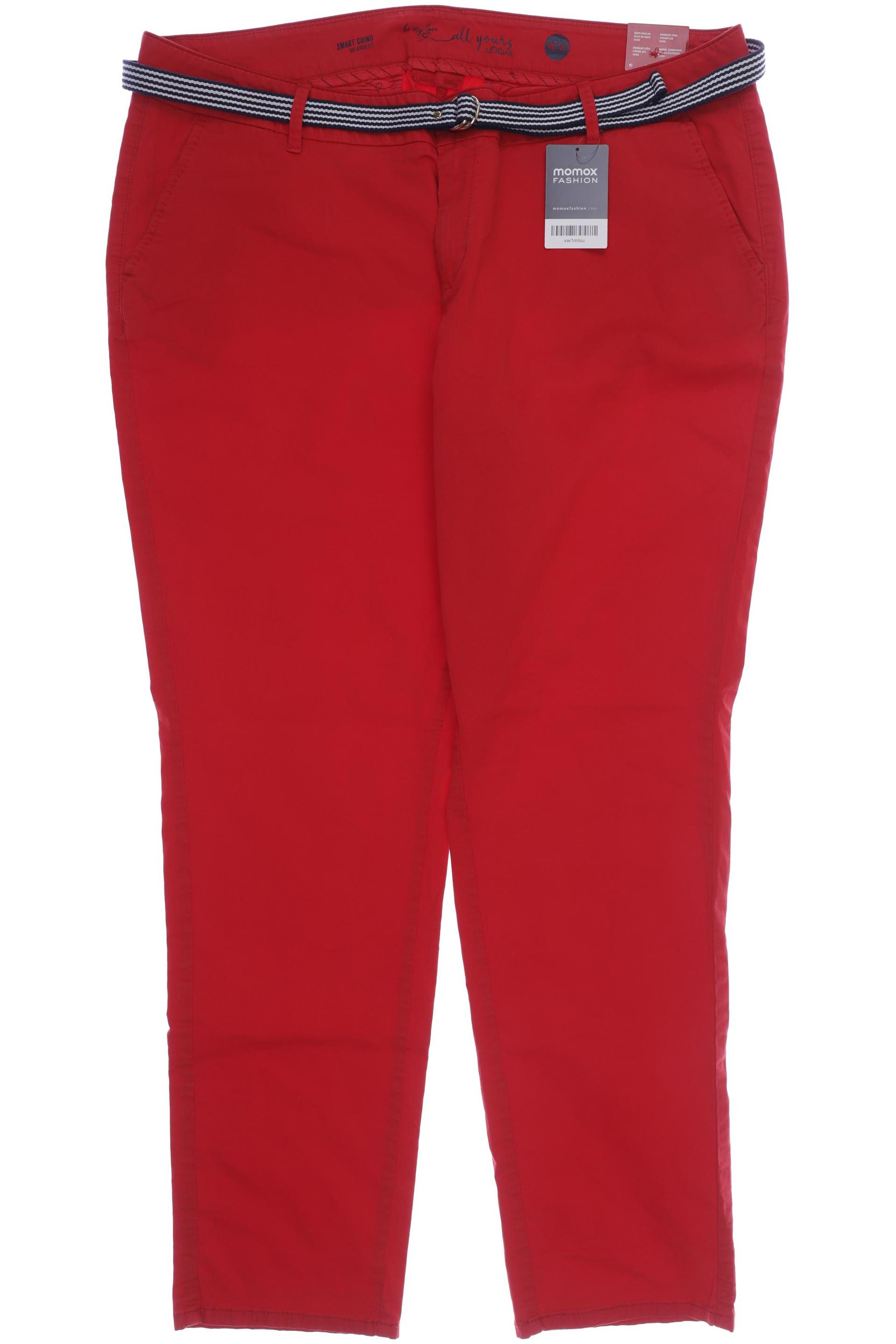 

s.Oliver Damen Jeans, rot