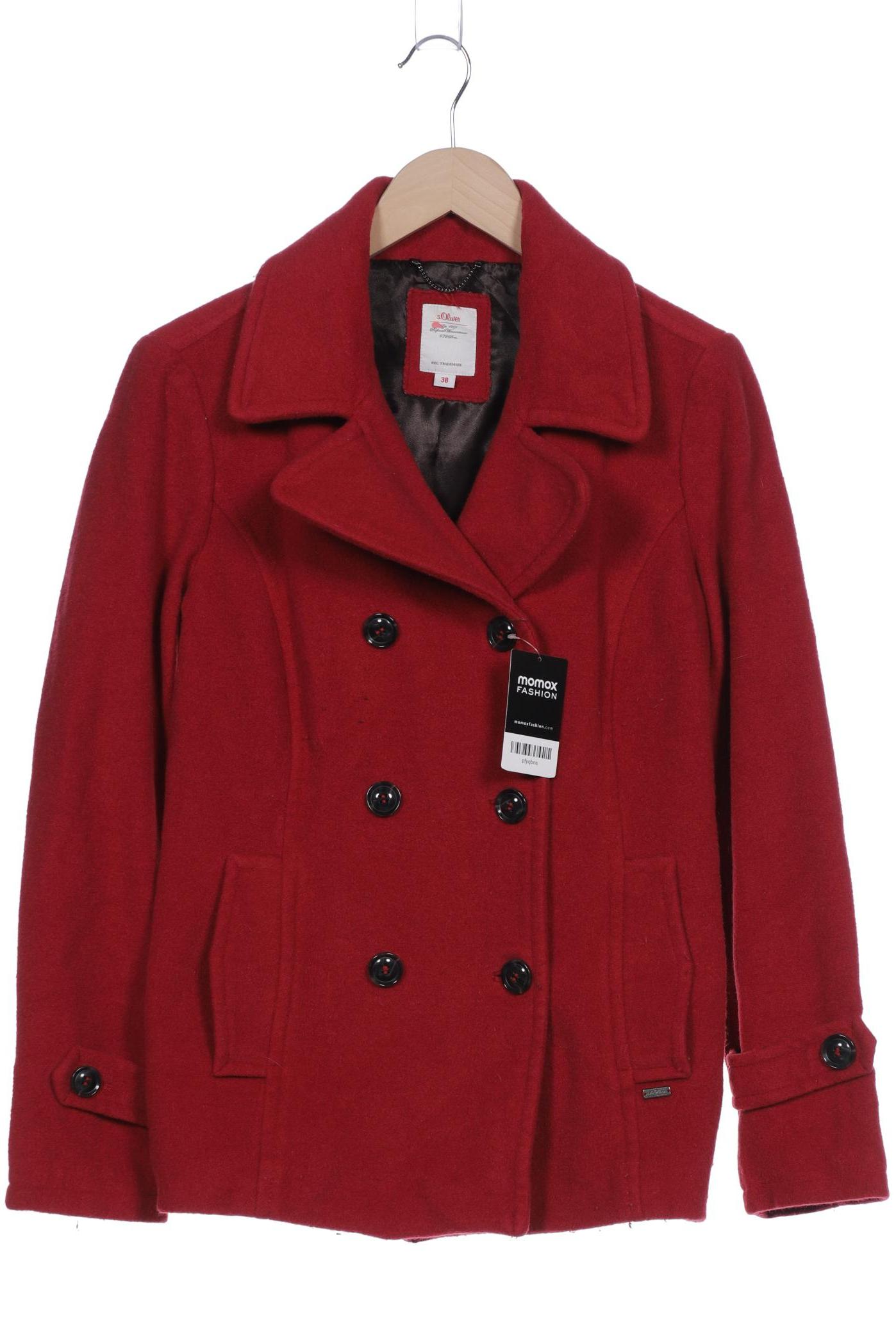 

s.Oliver Damen Jacke, rot, Gr. 38