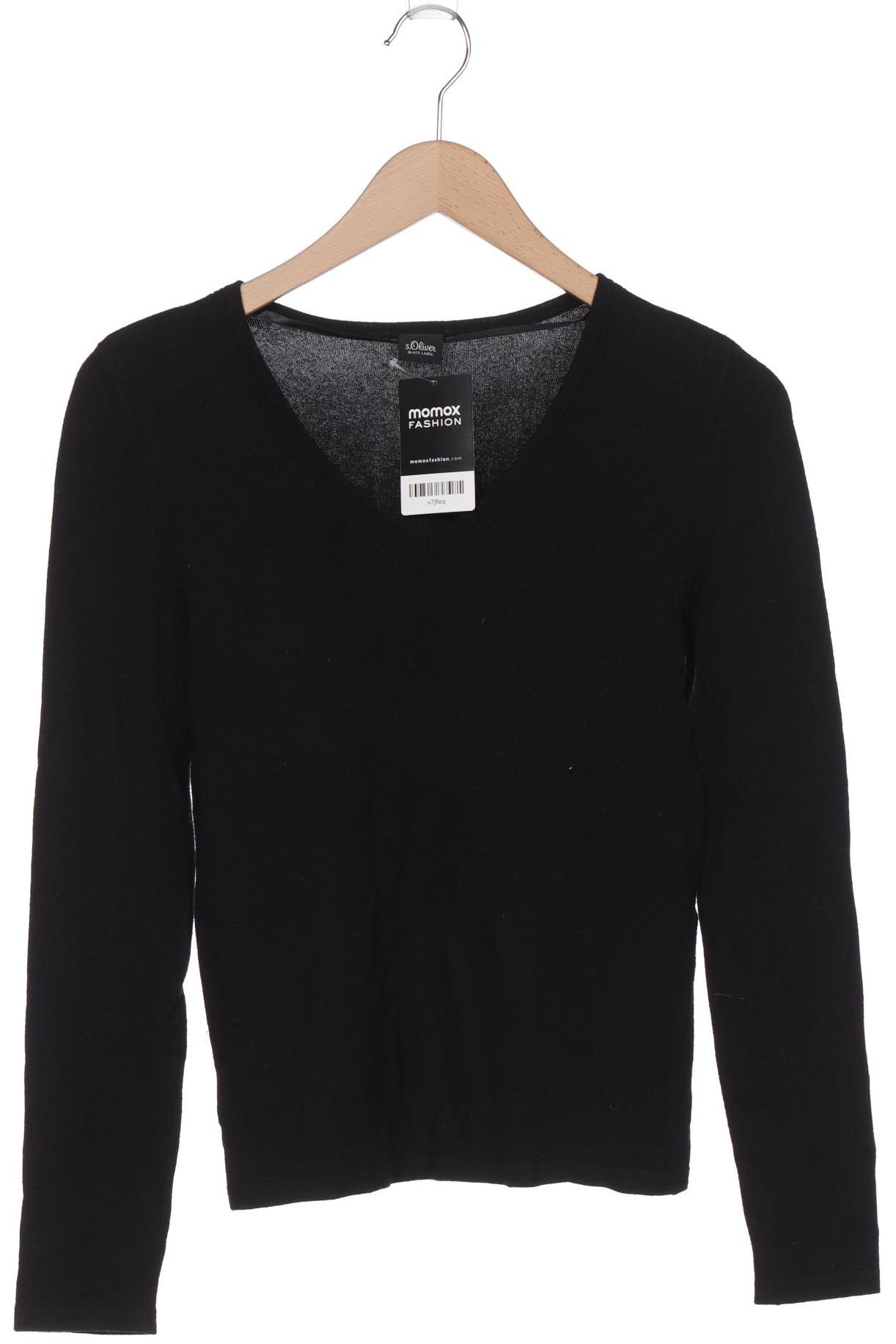 

s.Oliver Damen Pullover, schwarz