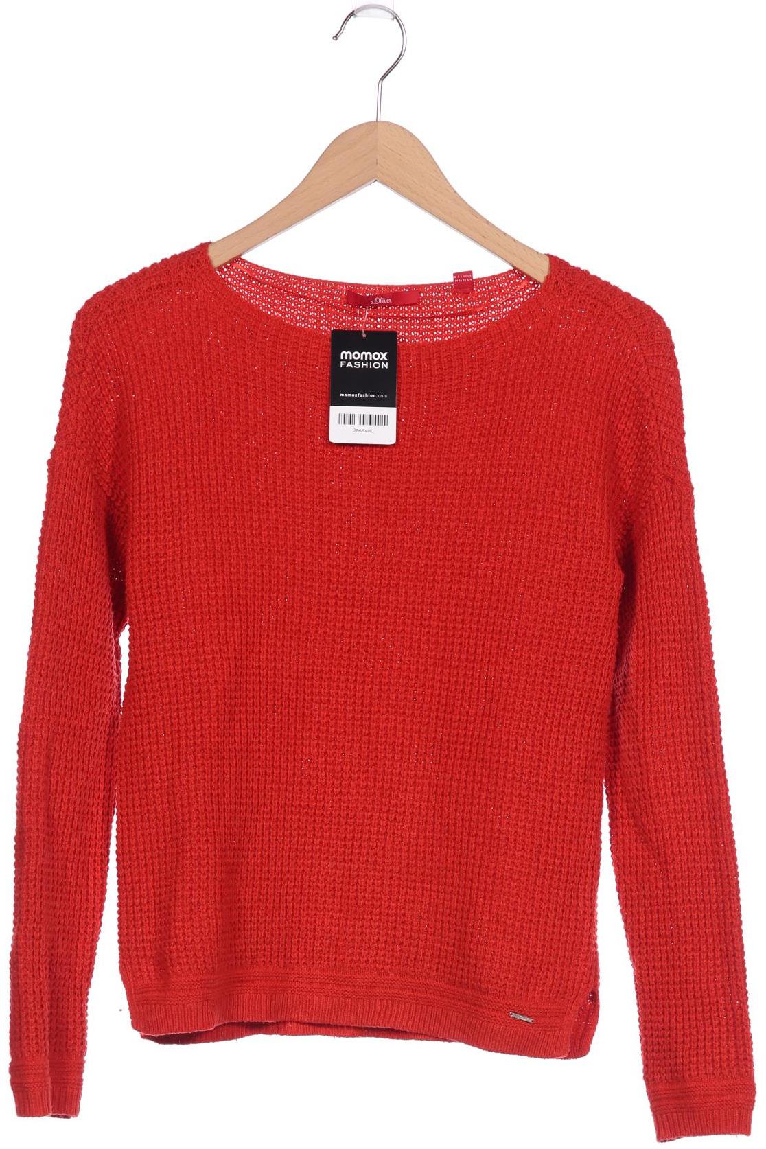 

s.Oliver Damen Pullover, rot, Gr. 34
