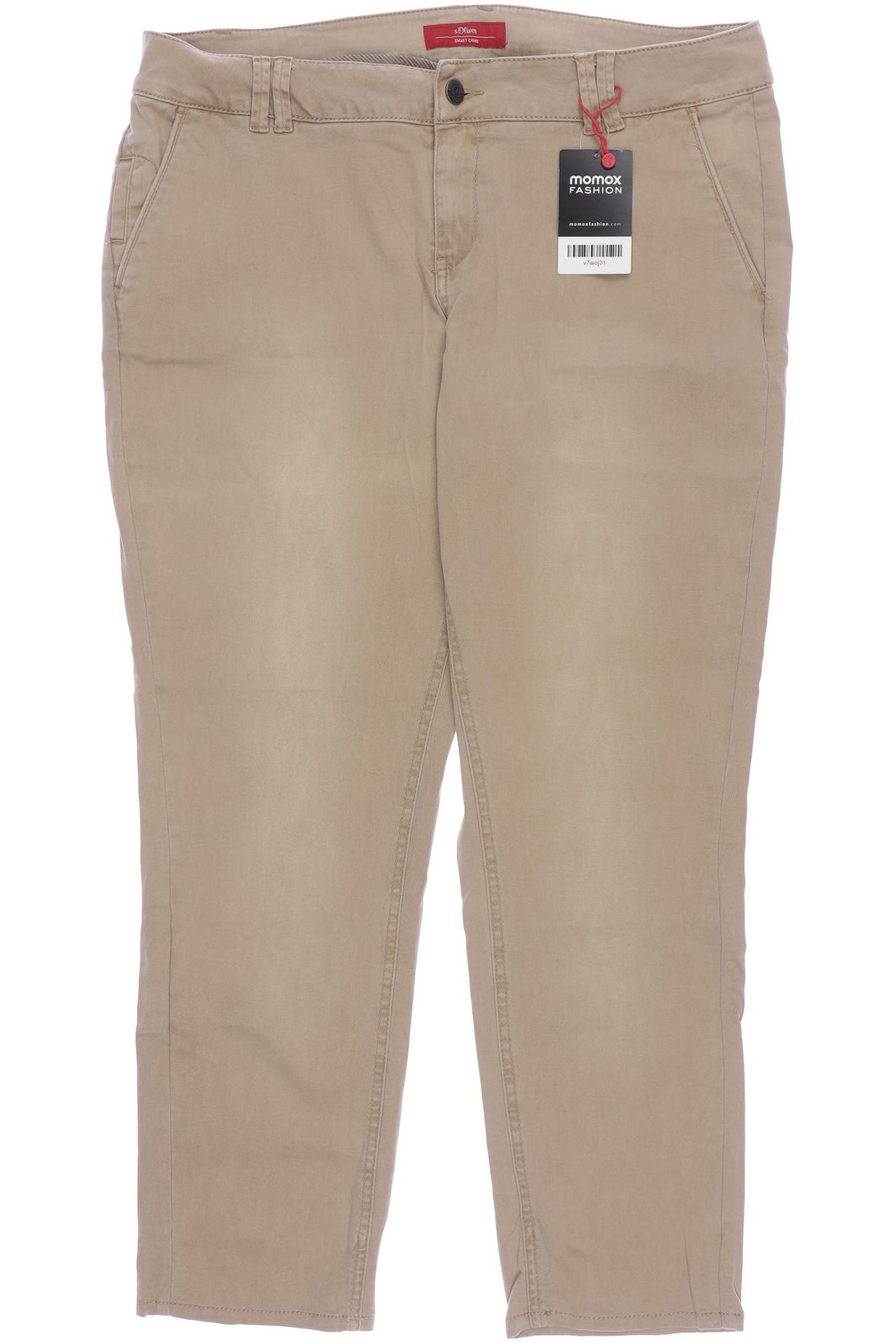 

s.Oliver Damen Jeans, beige, Gr. 40