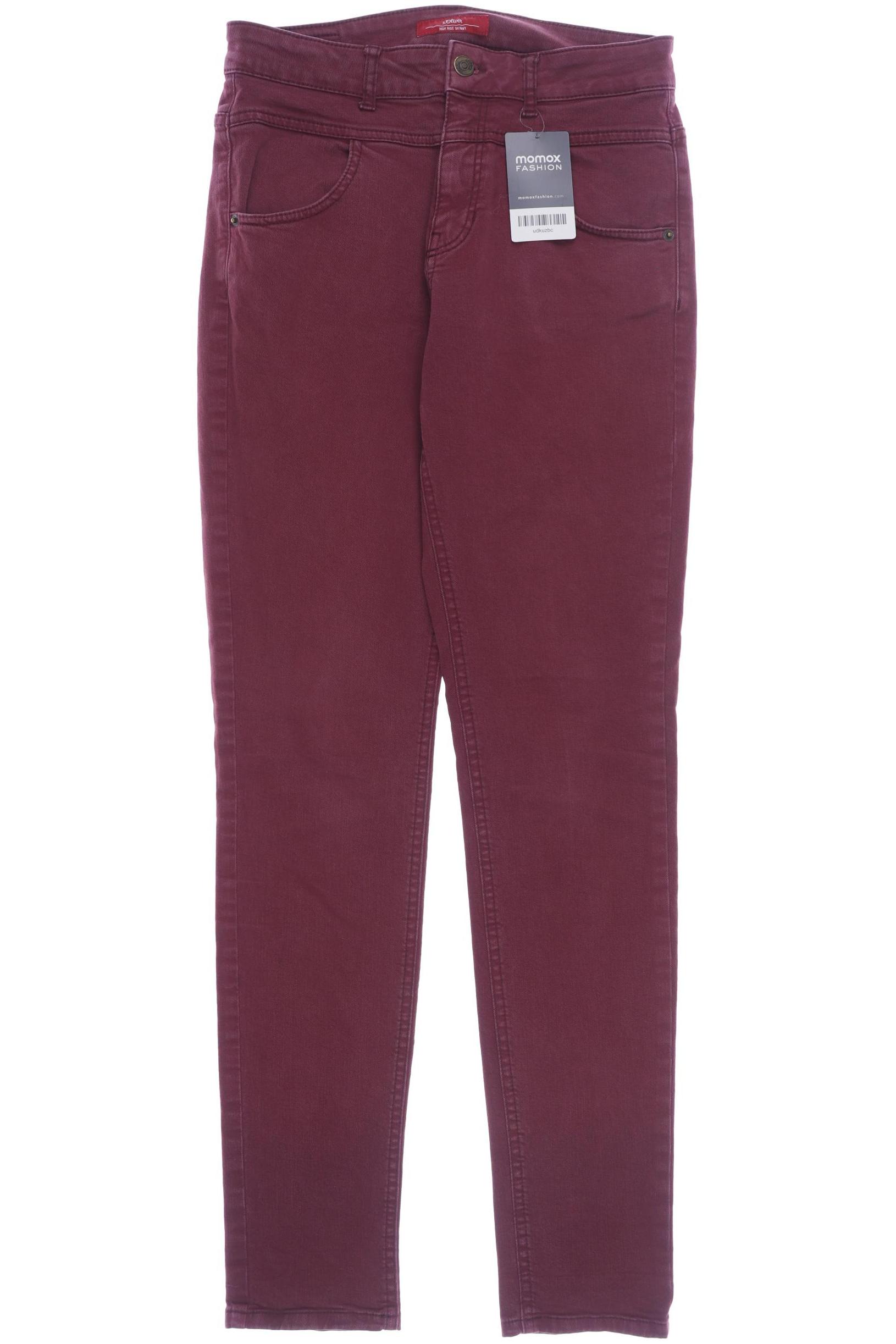 

s.Oliver Damen Jeans, bordeaux, Gr. 28