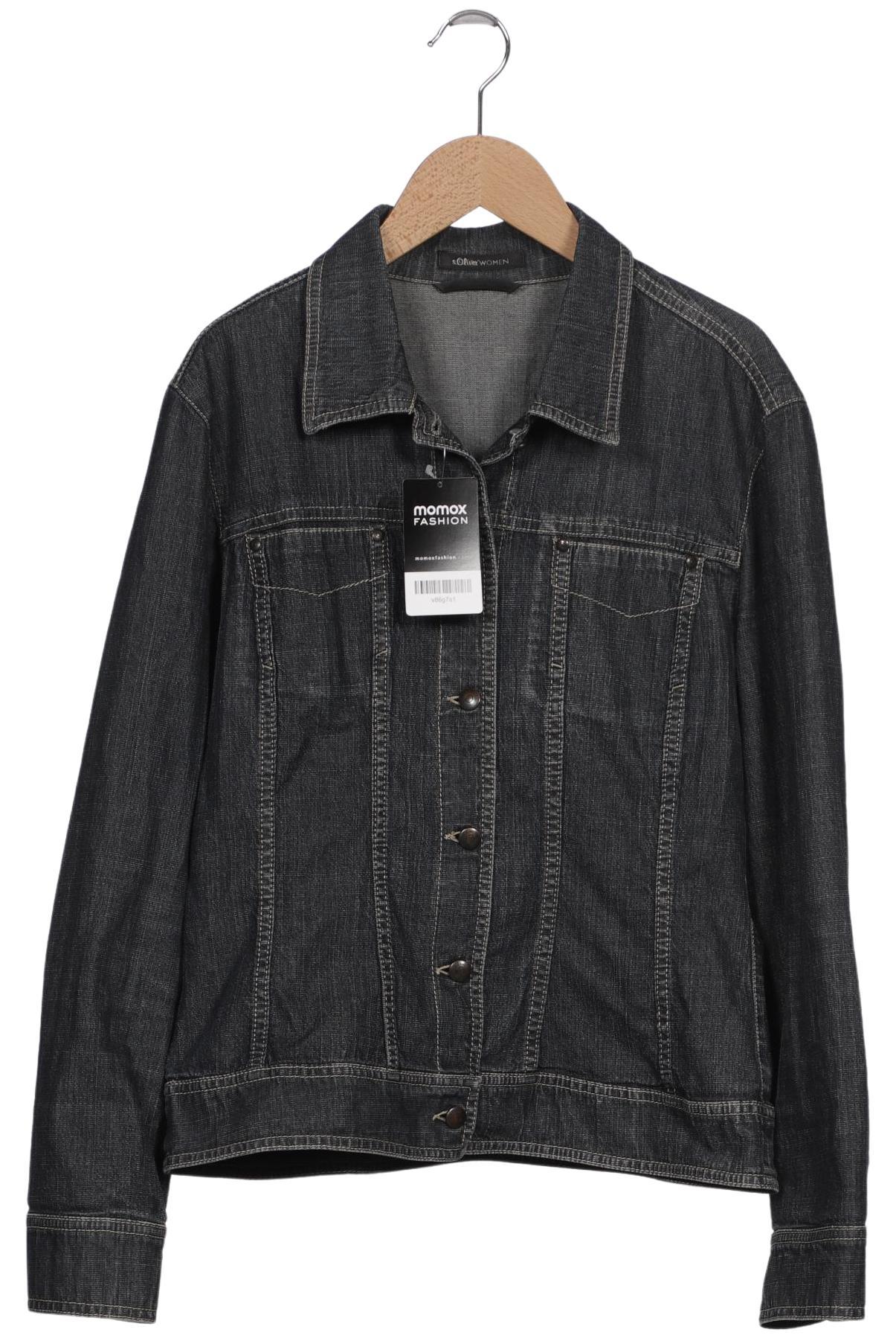 

s.Oliver Damen Jacke, schwarz, Gr. 40