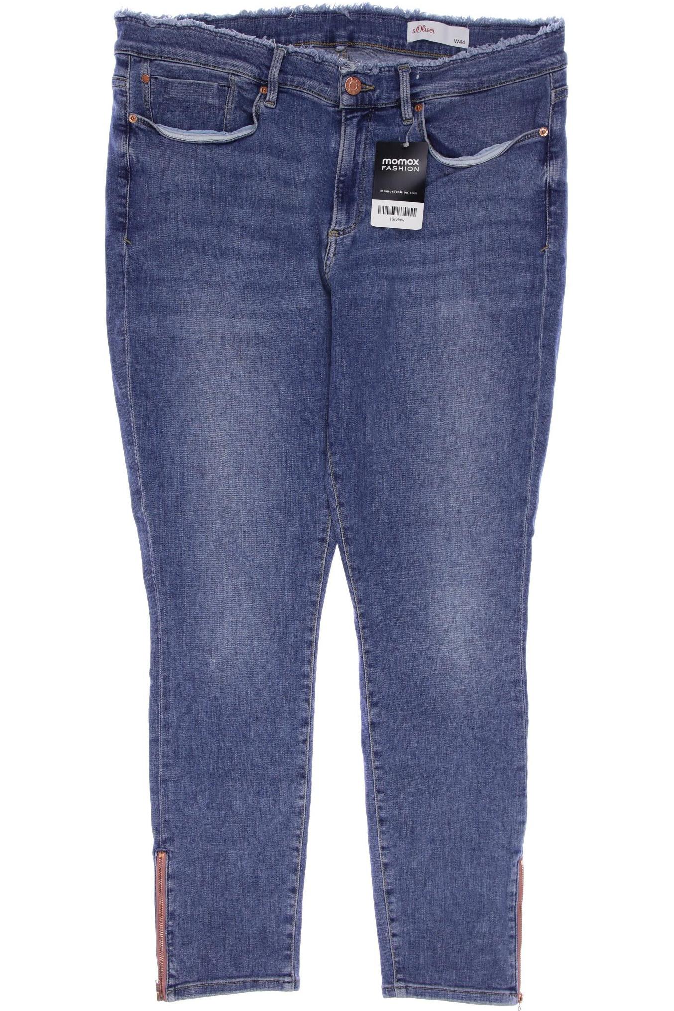 

s.Oliver Damen Jeans, blau
