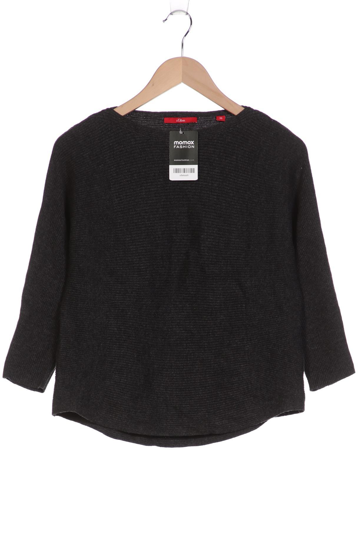 

s.Oliver Damen Pullover, schwarz, Gr. 36