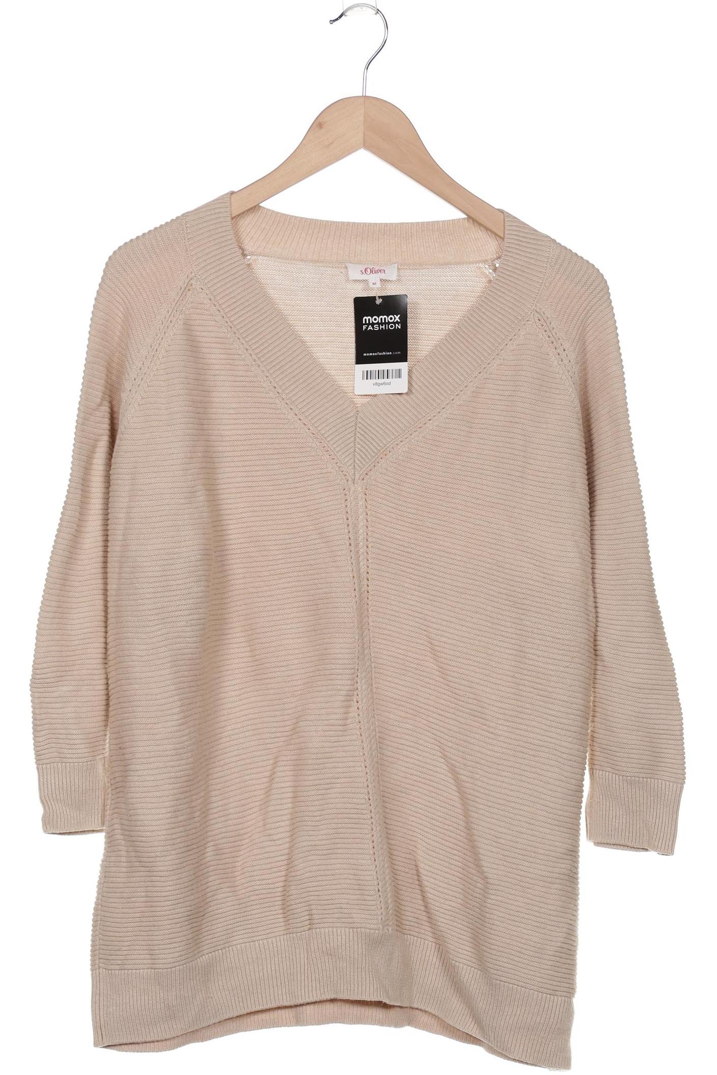 

s.Oliver Damen Pullover, beige, Gr. 38