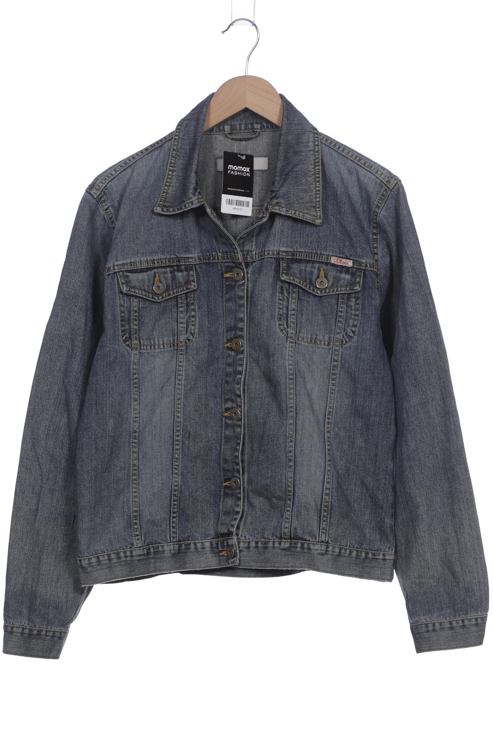 

s.Oliver Damen Jacke, blau, Gr. 42