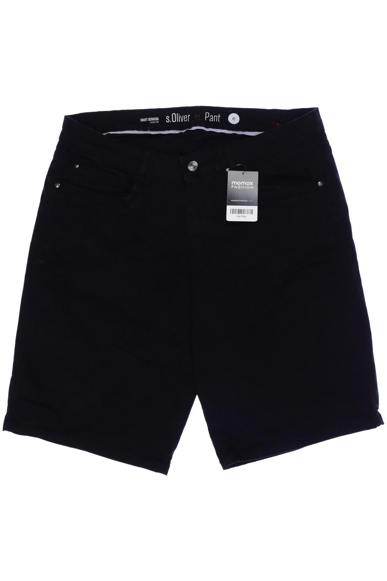 

s.Oliver Damen Shorts, schwarz, Gr. 42