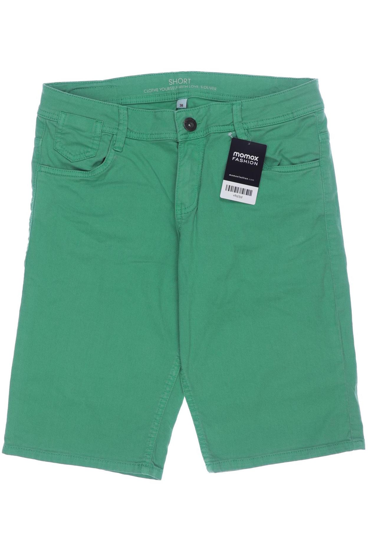 

s.Oliver Damen Shorts, grün, Gr. 38