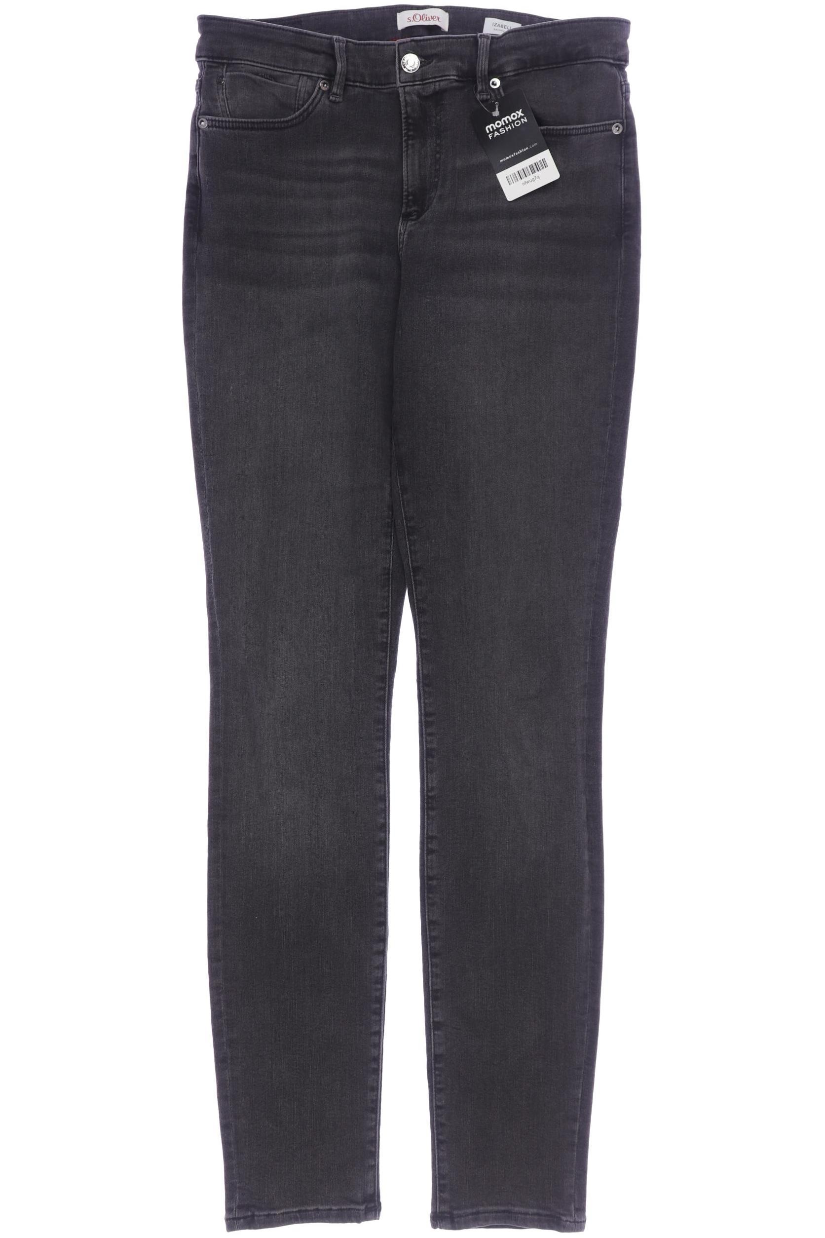 

s.Oliver Damen Jeans, schwarz, Gr. 38