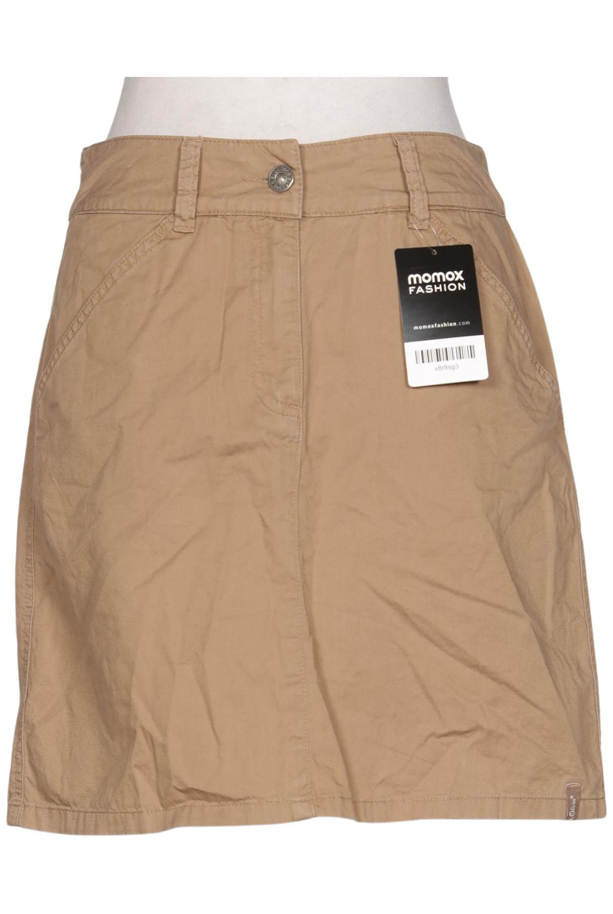 

s.Oliver Damen Rock, beige, Gr. 34
