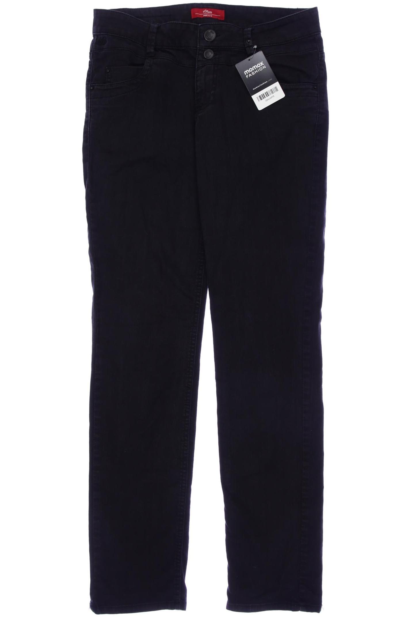 

s.Oliver Damen Jeans, schwarz, Gr. 31