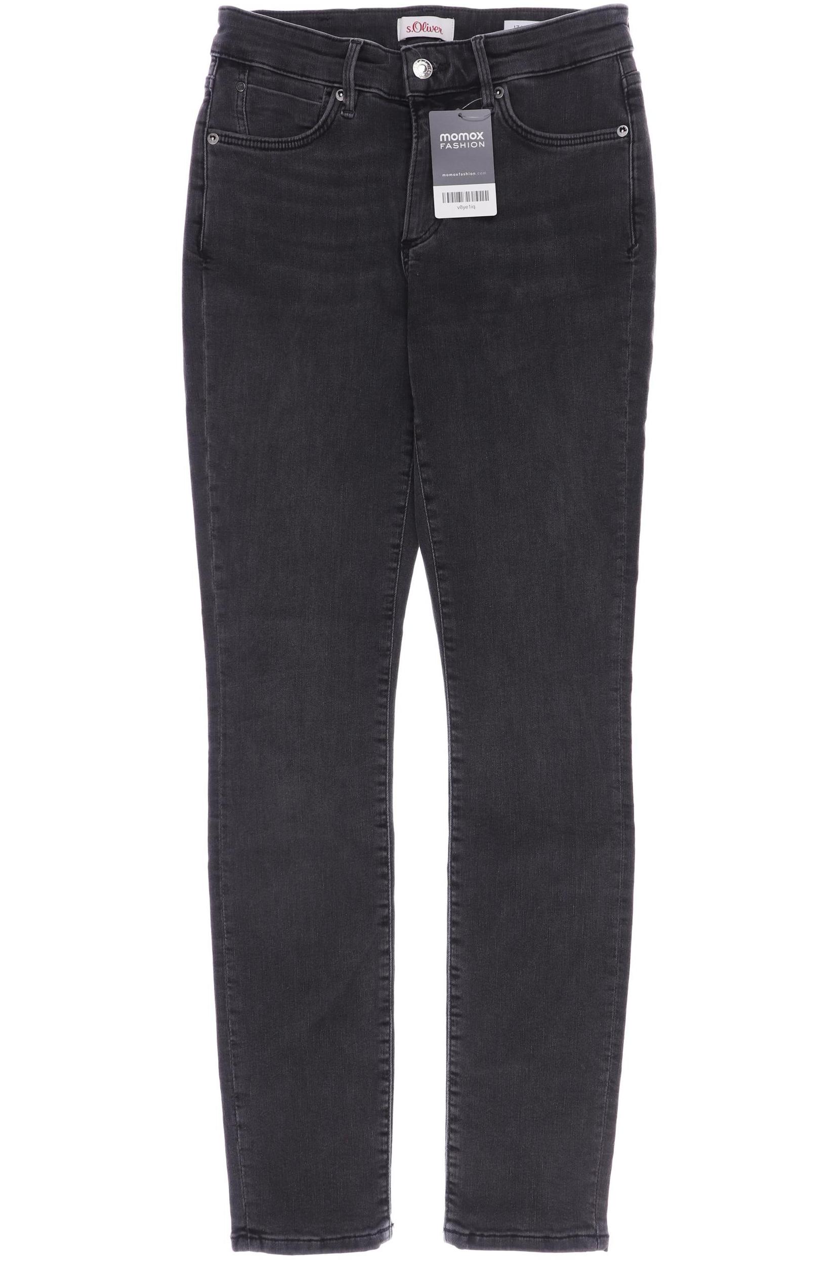 

s.Oliver Damen Jeans, grau