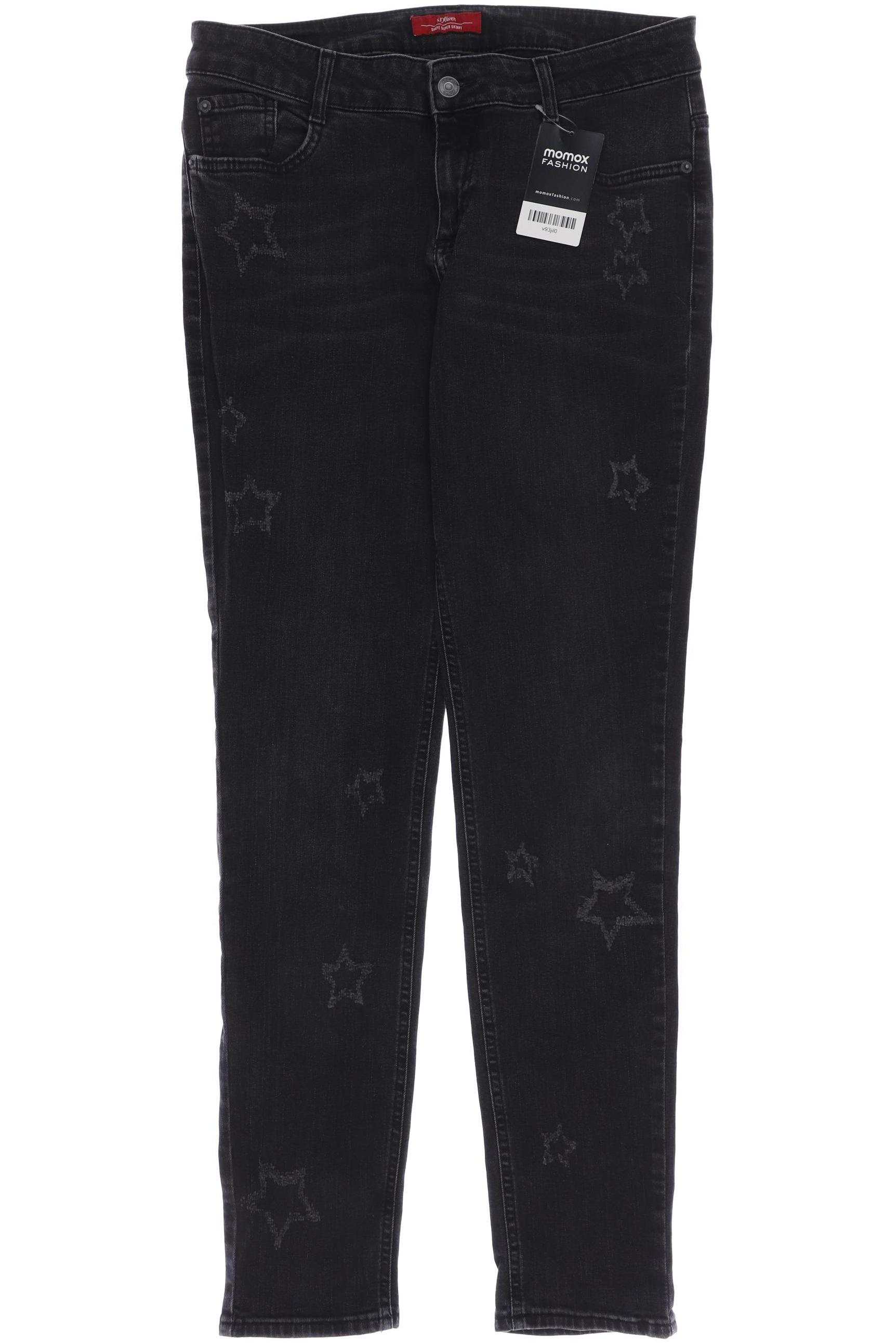 

s.Oliver Damen Jeans, grau