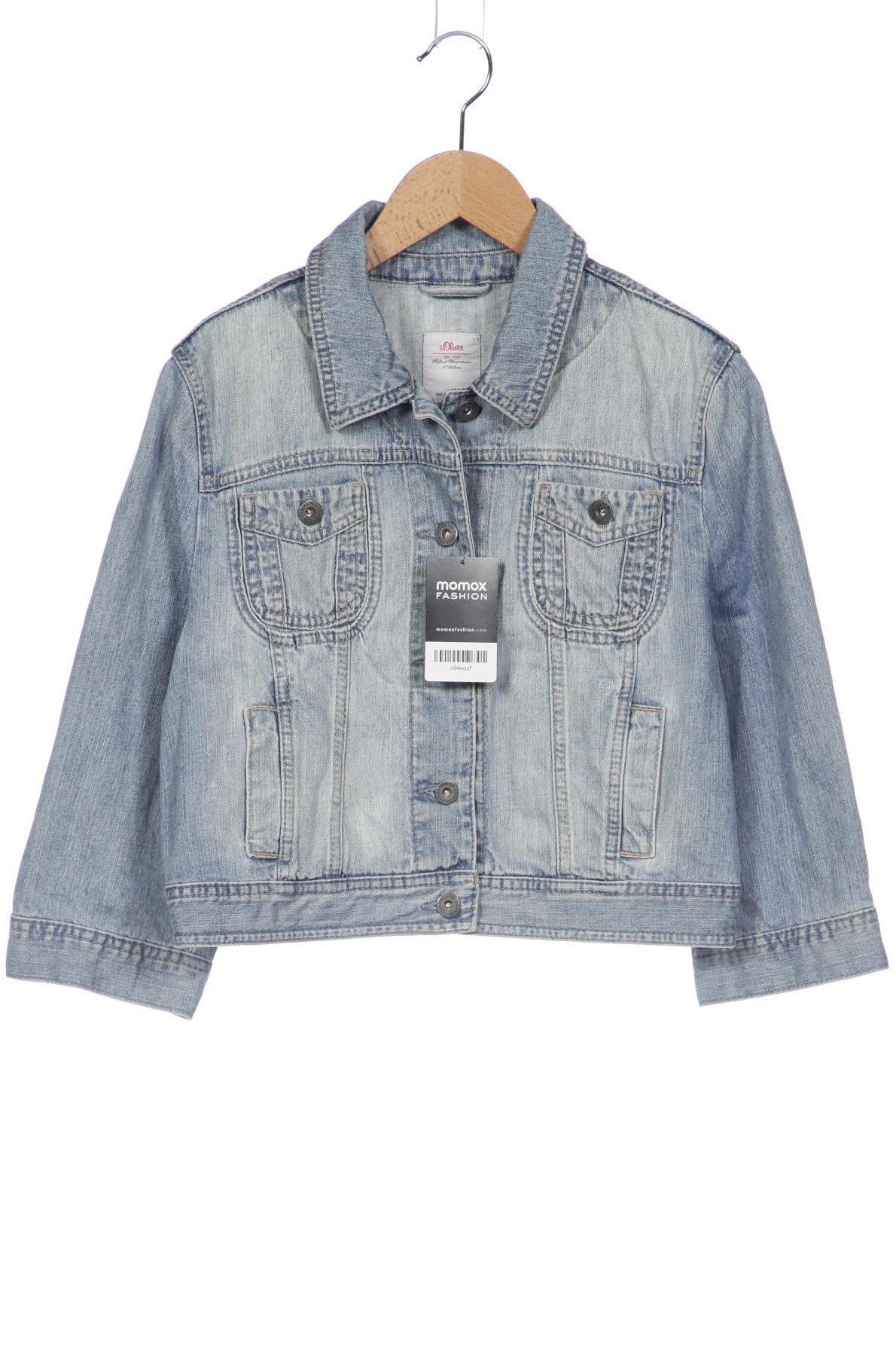 

s.Oliver Damen Jacke, hellblau