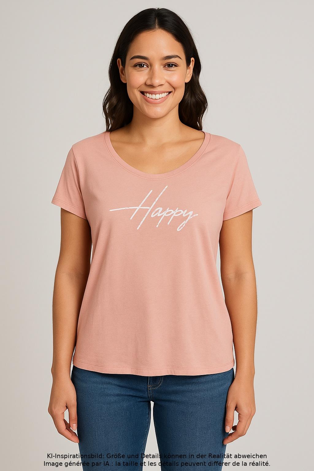 

s.Oliver Damen T-Shirt, pink, Gr. 40