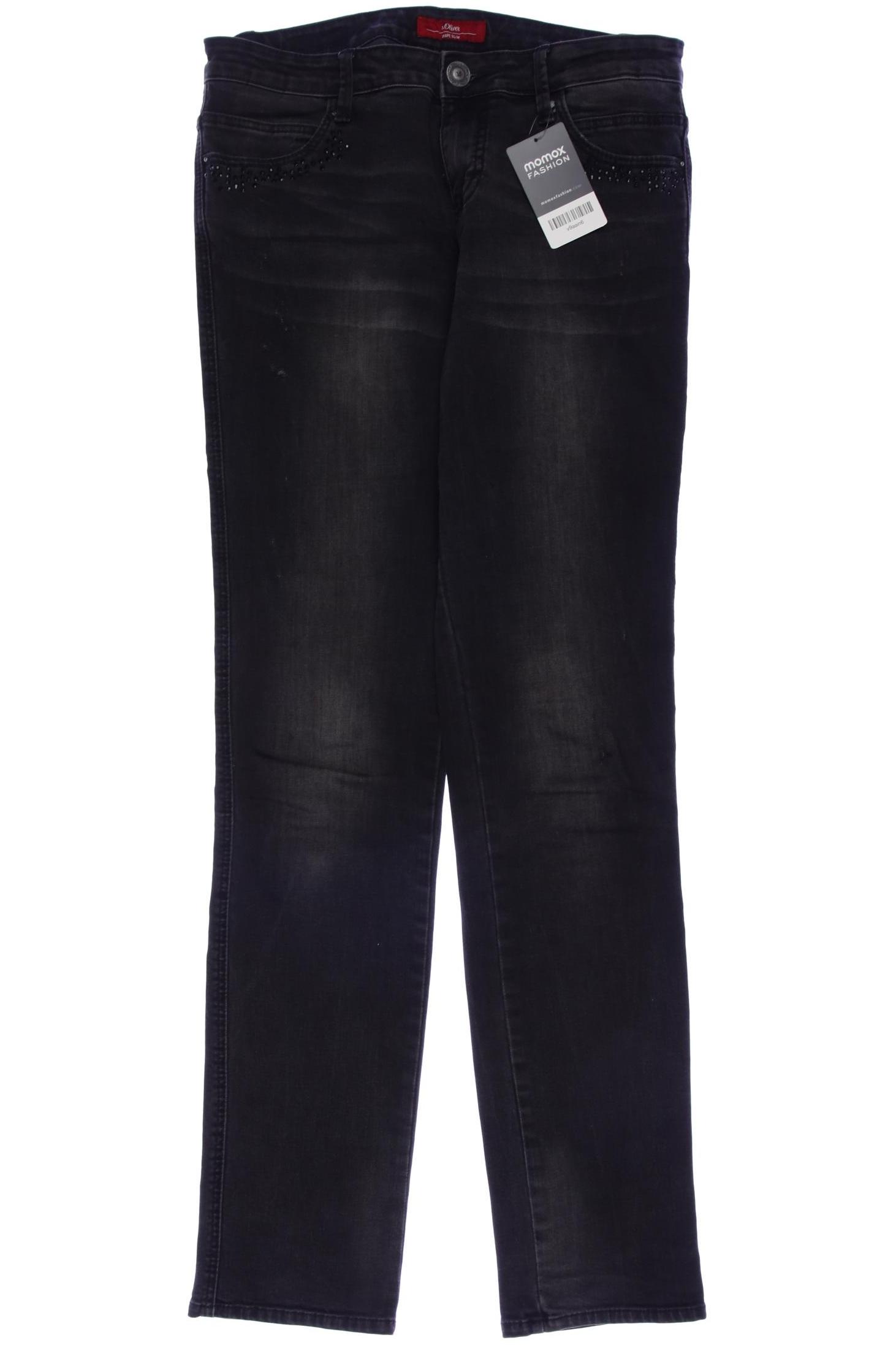 

s.Oliver Damen Jeans, grau, Gr. 31