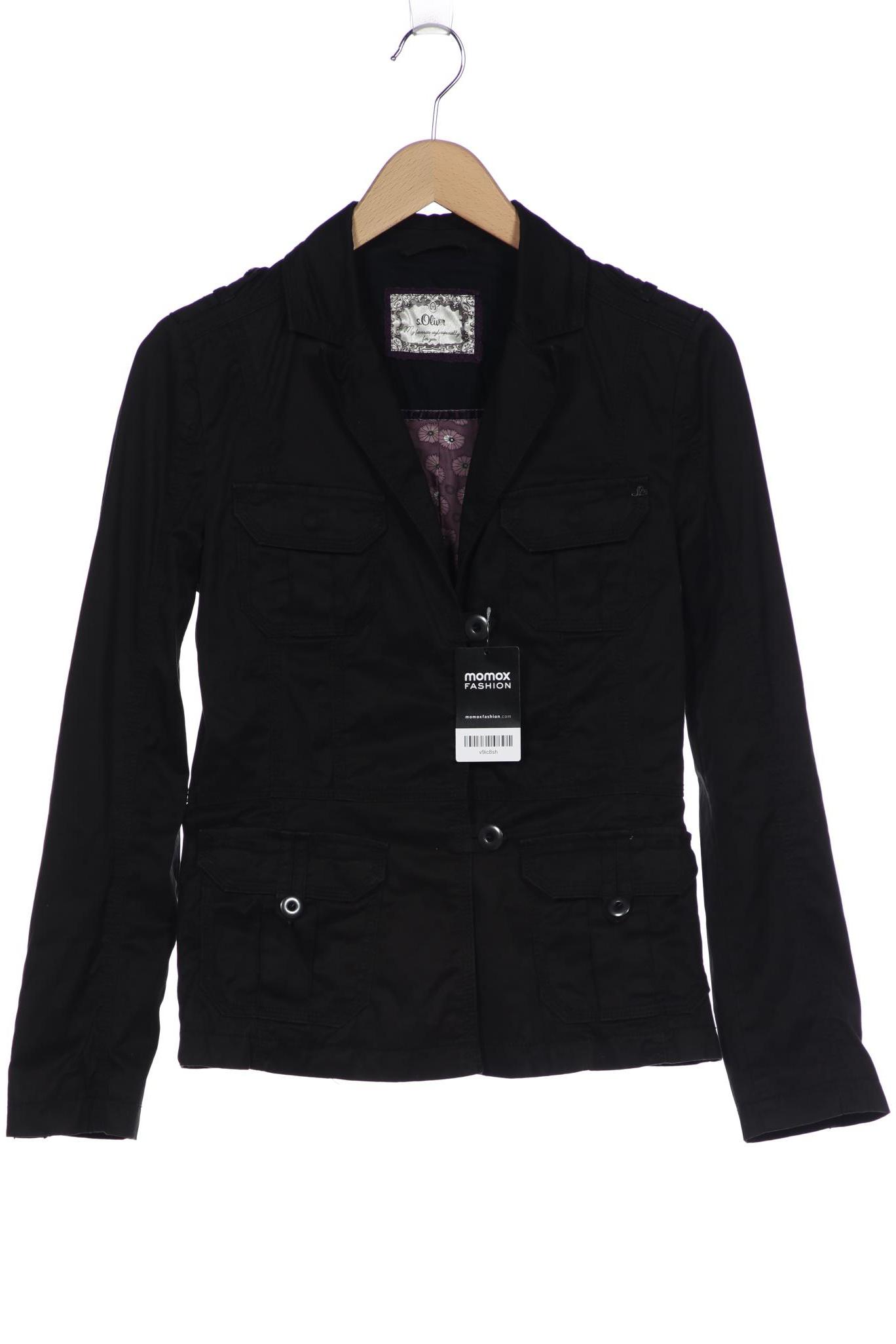 

s.Oliver Damen Jacke, schwarz