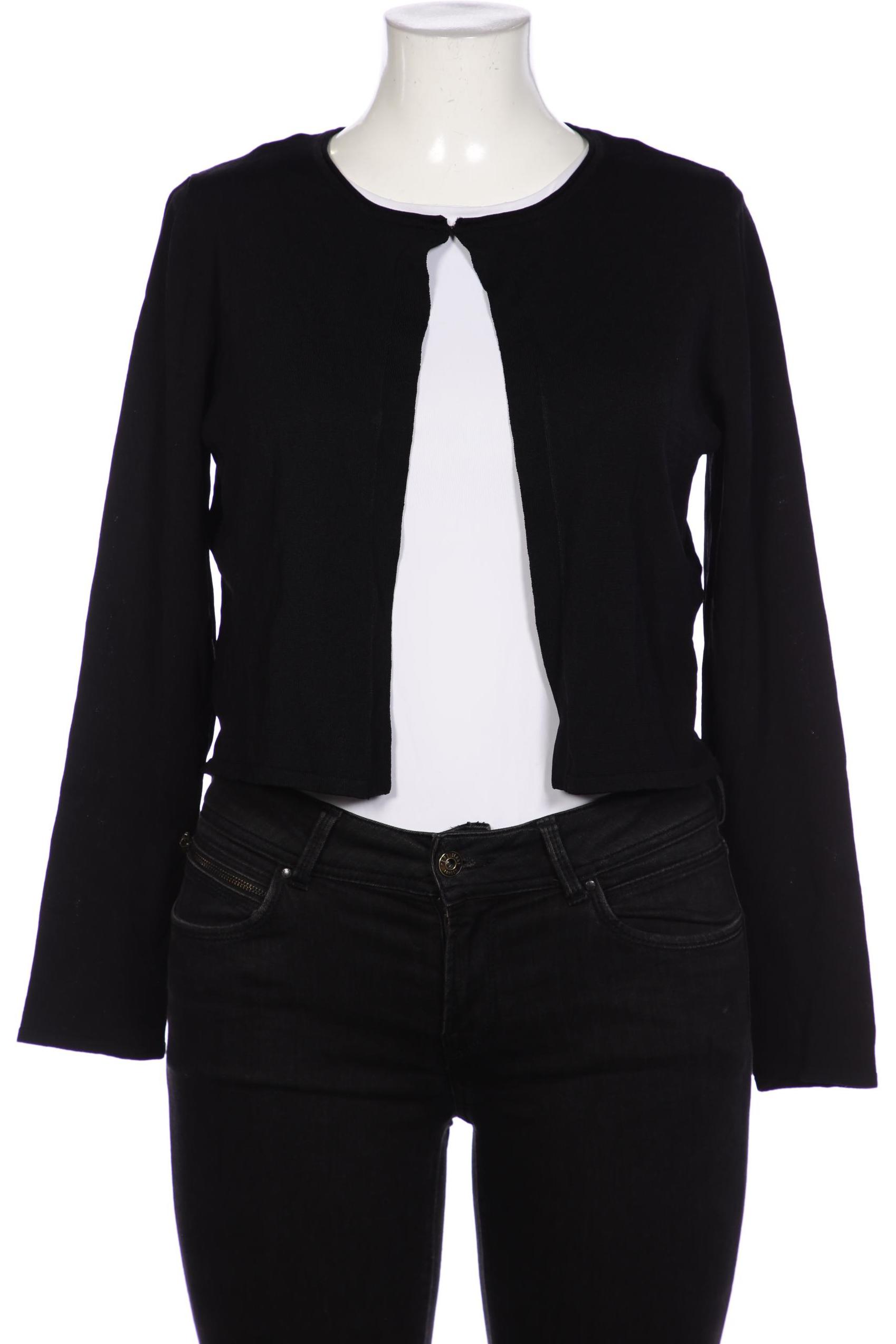

s.Oliver Damen Strickjacke, schwarz, Gr. 44