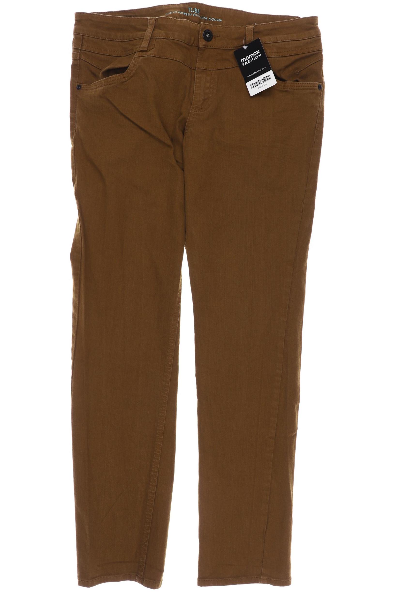 

s.Oliver Damen Jeans, braun