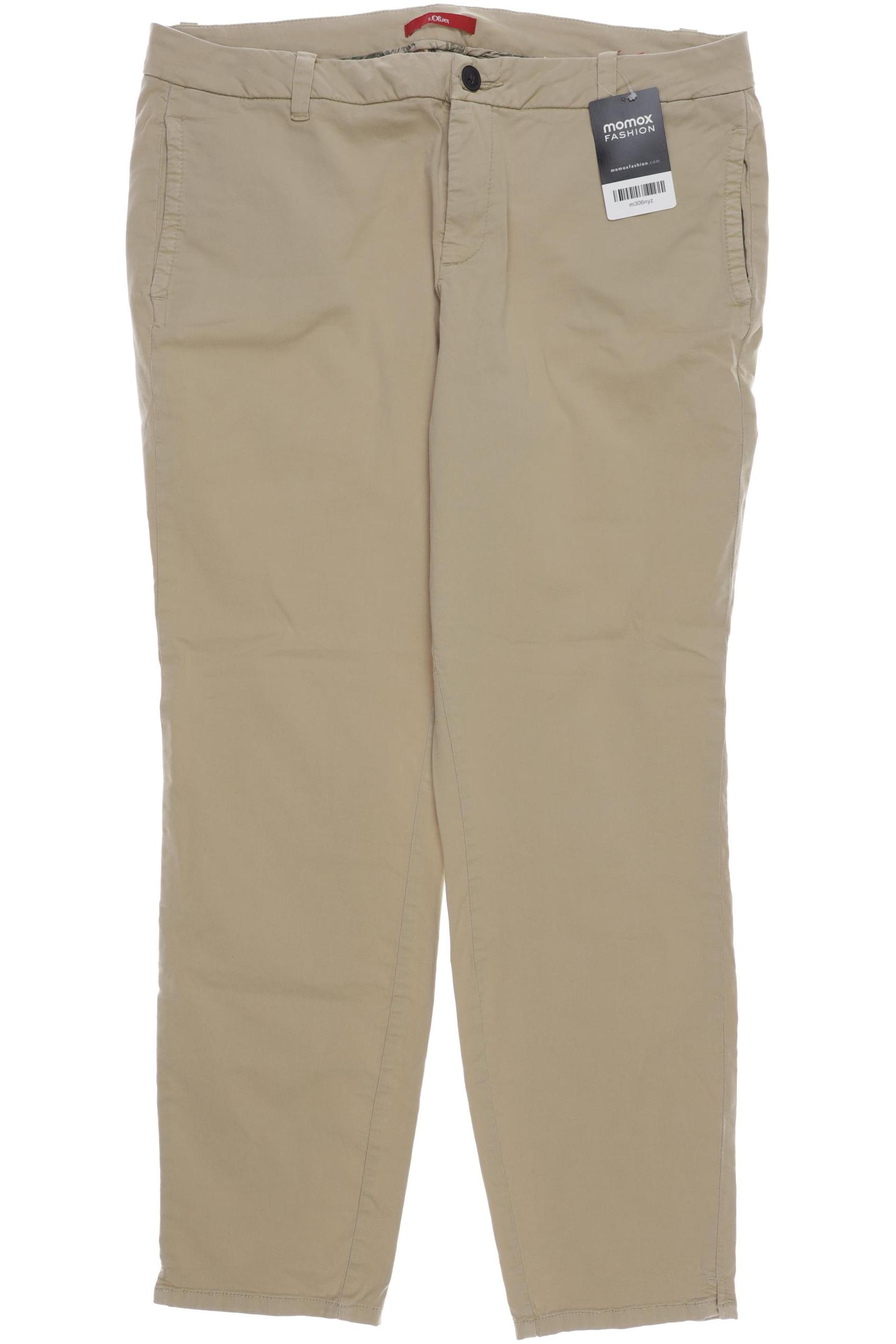 

s.Oliver Damen Stoffhose, beige, Gr. 40