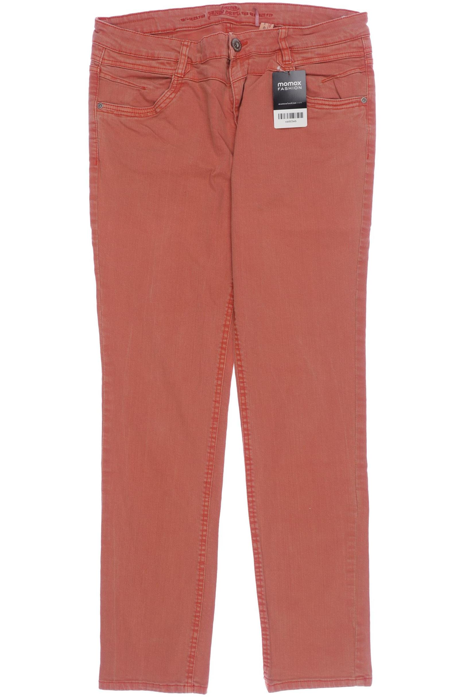 

s.Oliver Damen Jeans, orange, Gr. 42