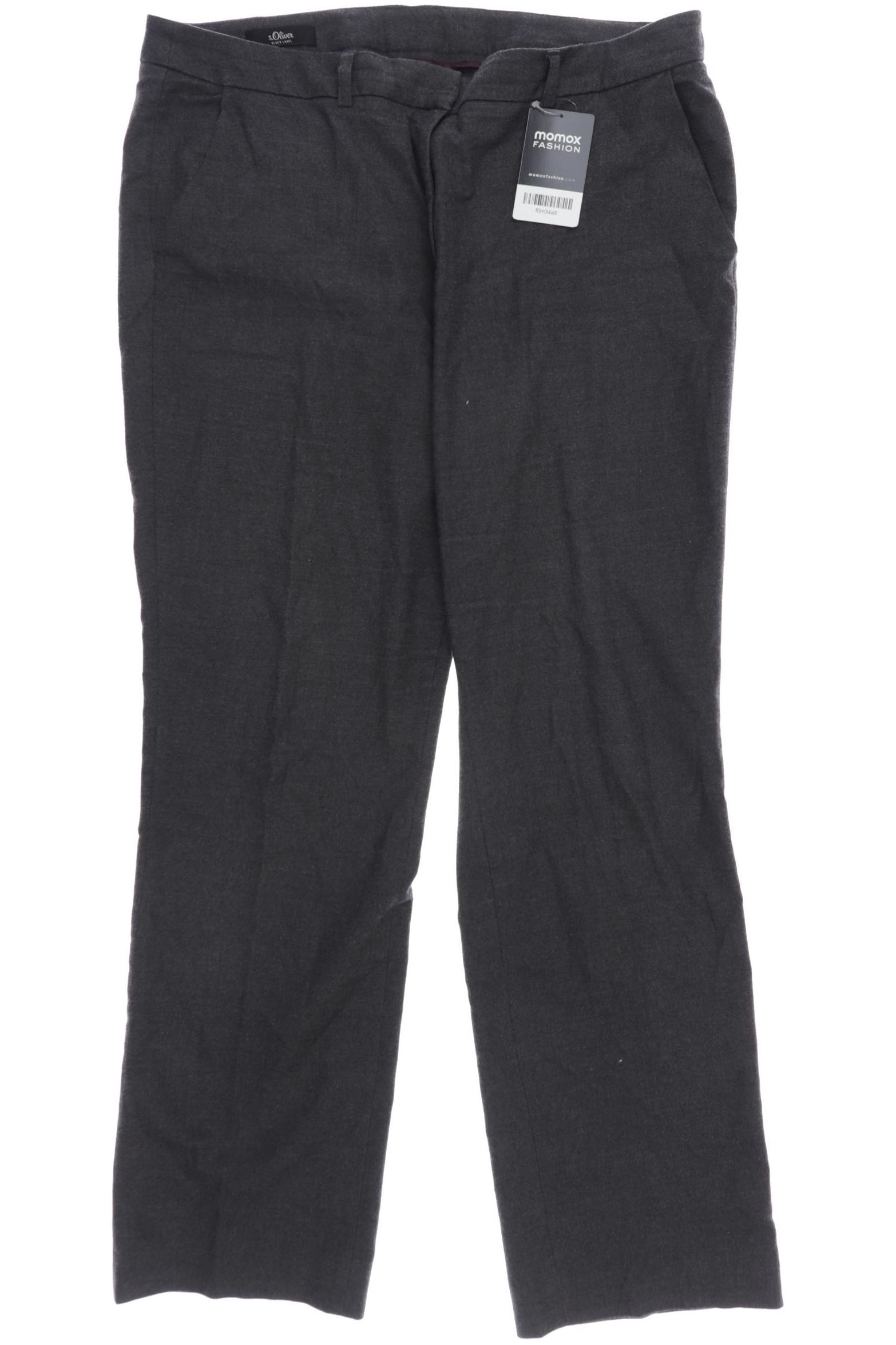 Thumbnail - s.Oliver Damen Stoffhose, grau, Gr. 40
