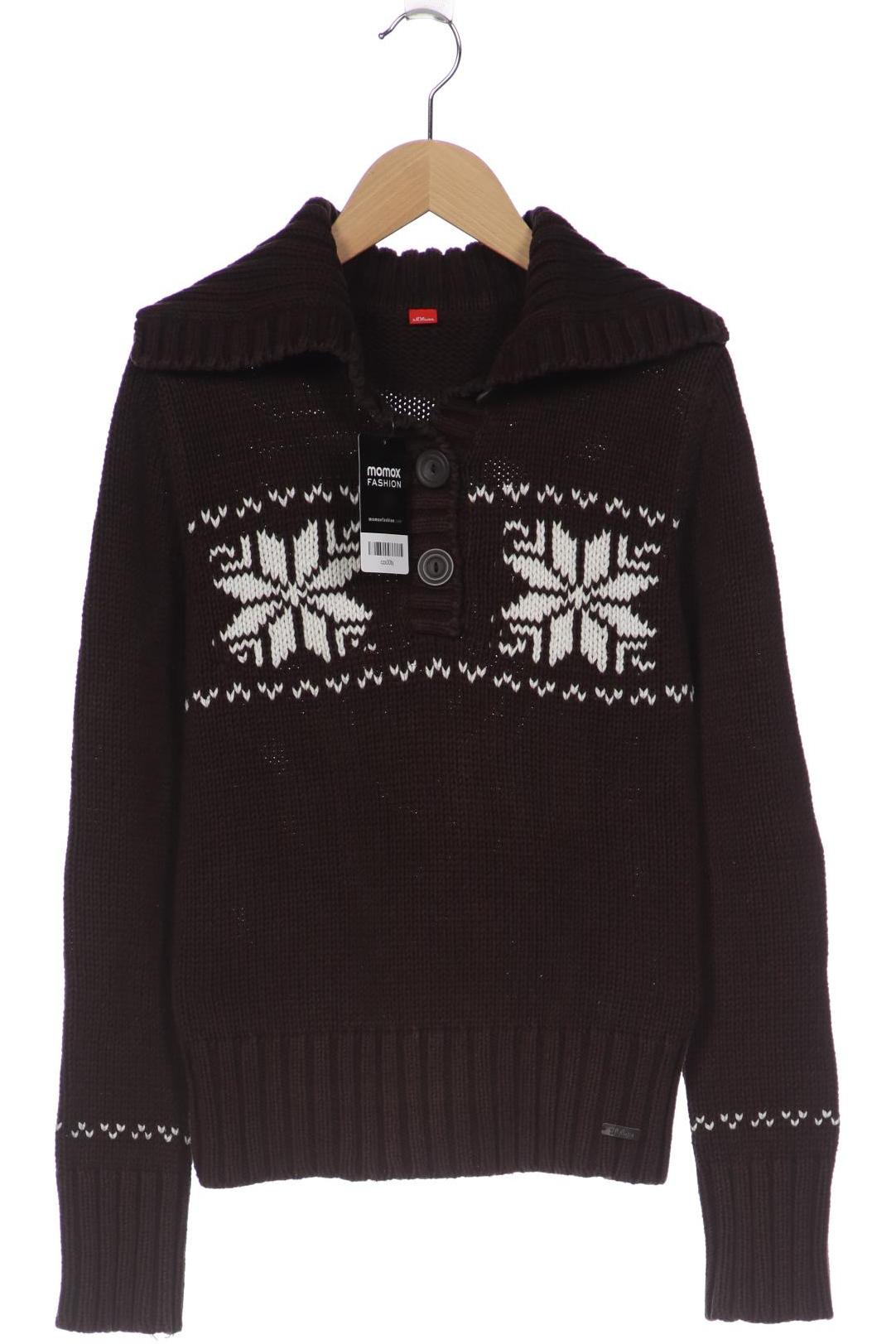 

s.Oliver Damen Pullover, braun