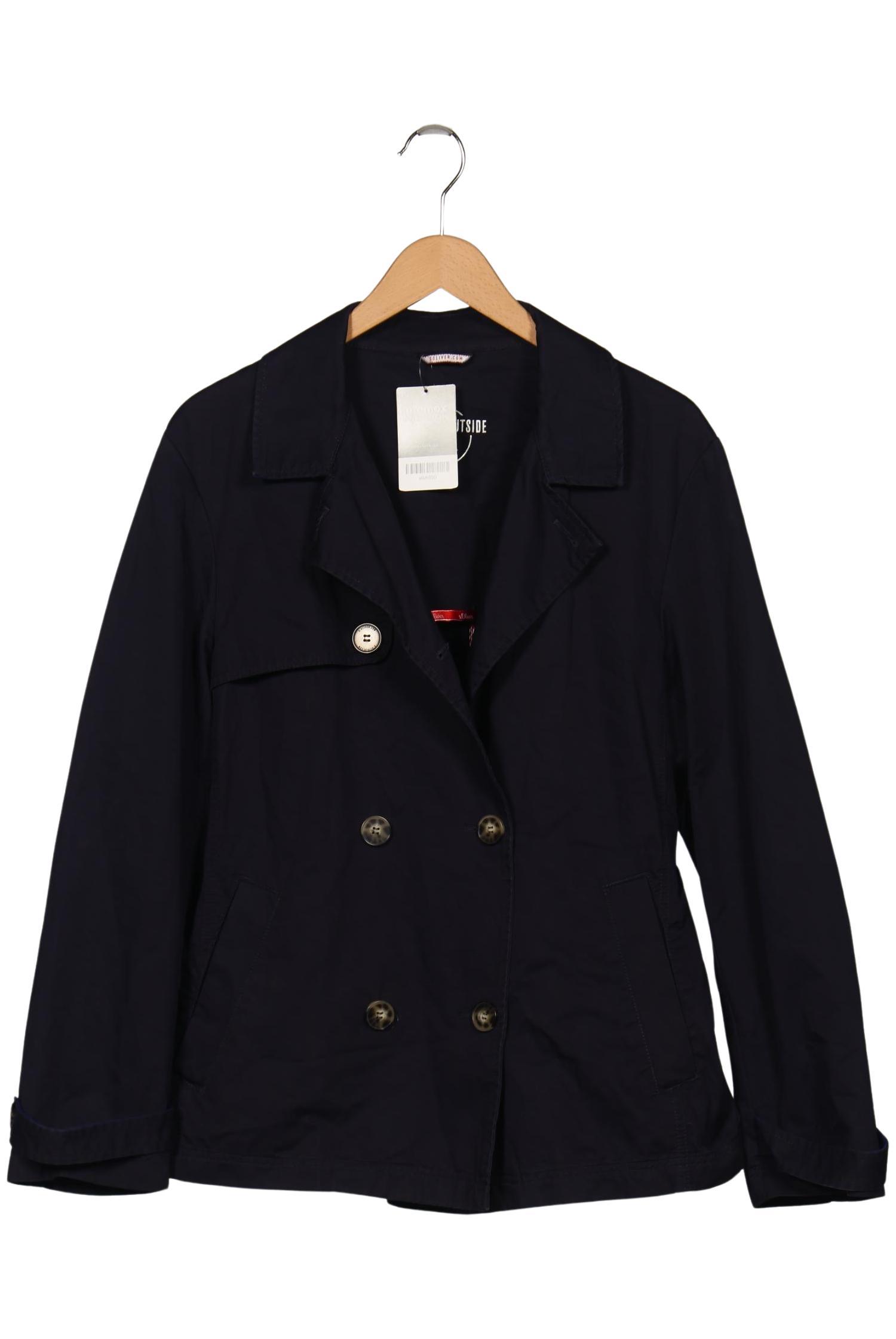 

s.Oliver Damen Jacke, marineblau, Gr. 46