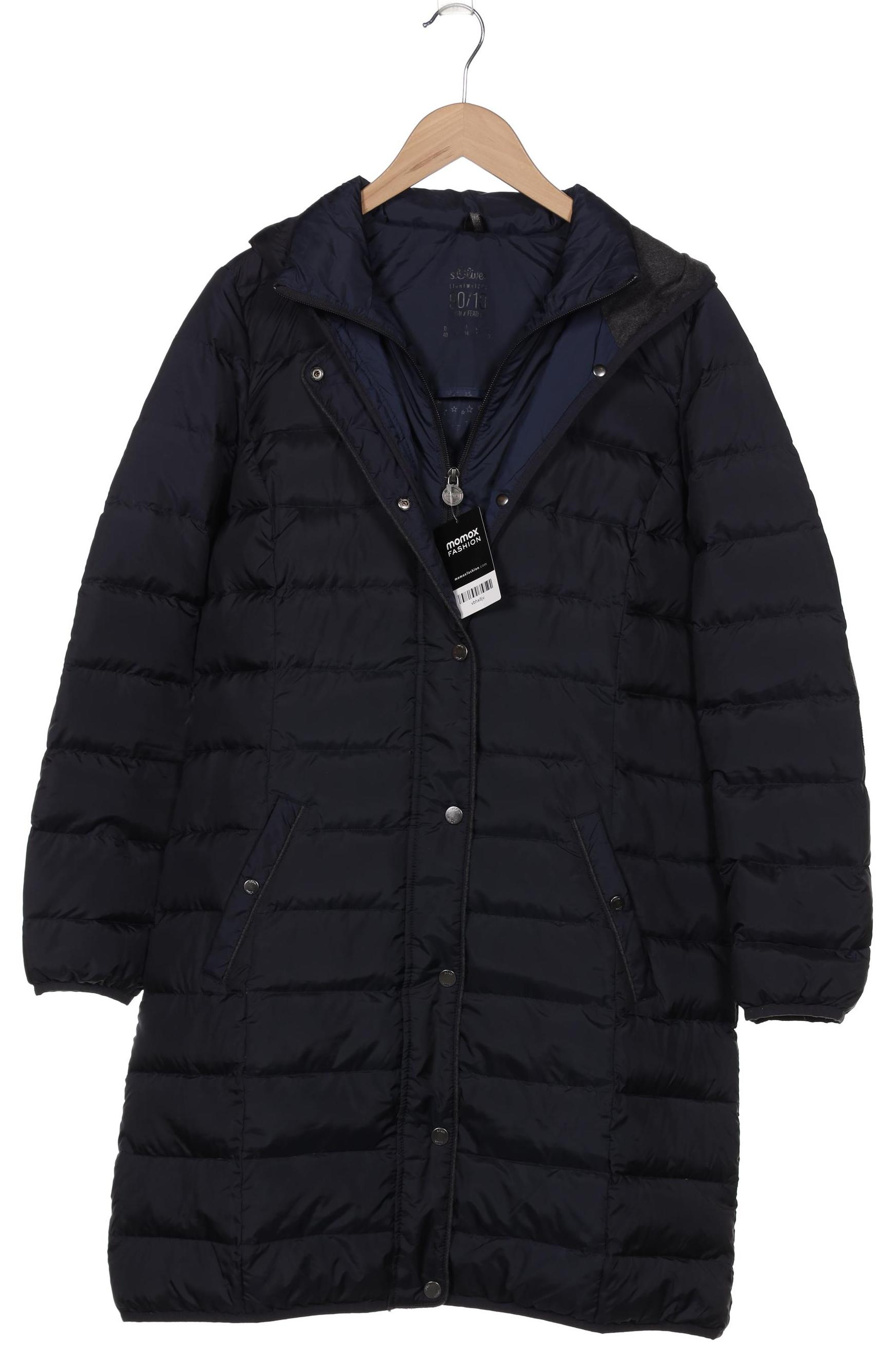 

s.Oliver Damen Mantel, marineblau, Gr. 40