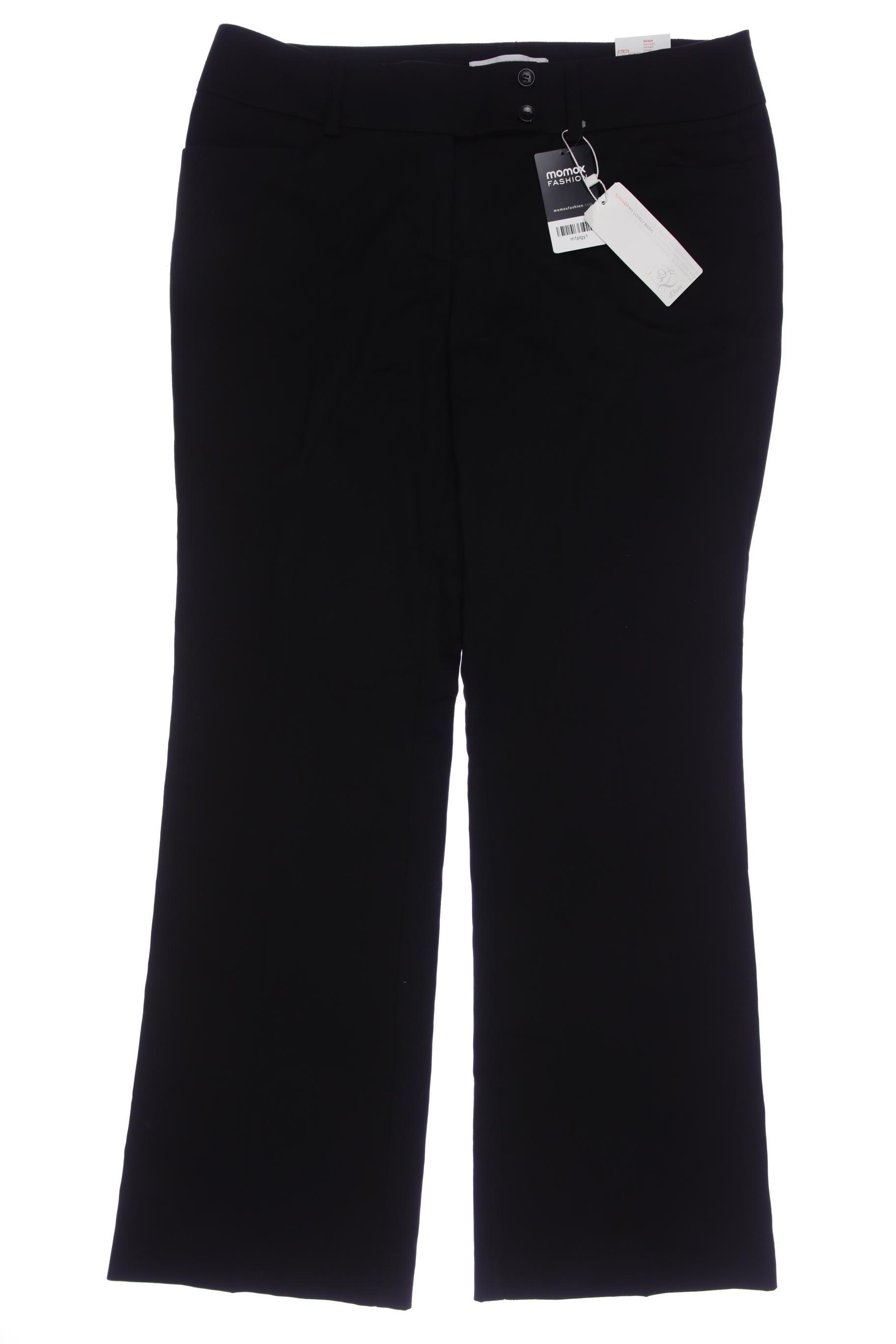 

s.Oliver Damen Stoffhose, schwarz, Gr. 44
